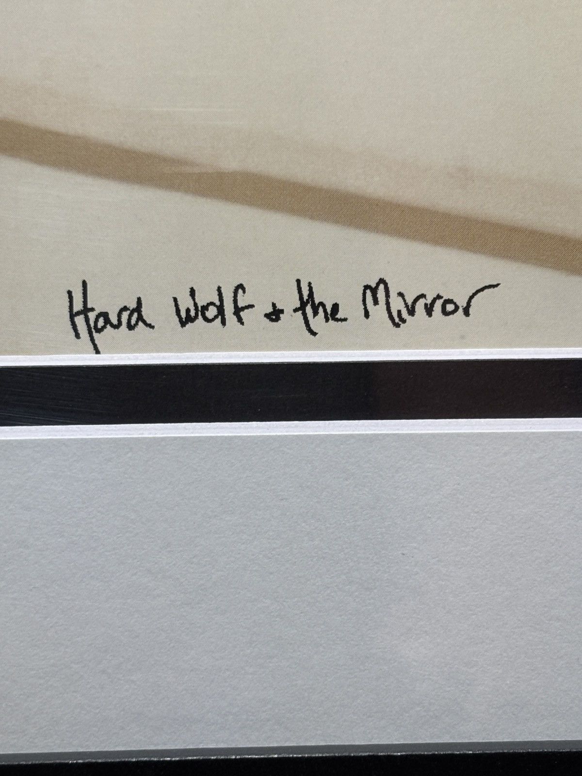 Chrome Hearts • Chrome Hearts • 'Hard Wolf & The Mirror' 💀 Framed Art Size ONE SIZE - 6 Thumbnail