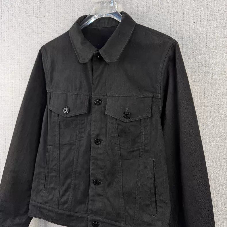 Louis Vuitton Louis Vuitton Solid dark print lapel denim jacket Size US S / EU 44-46 / 1 - 3 Thumbnail