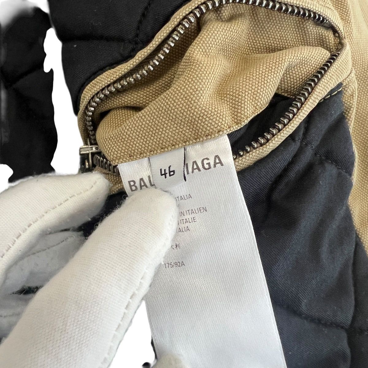 Balenciaga BALENCIAGA FW2021 Oversized Canvas Work Jacket 46 Size US S / EU 44-46 / 1 - 5 Thumbnail