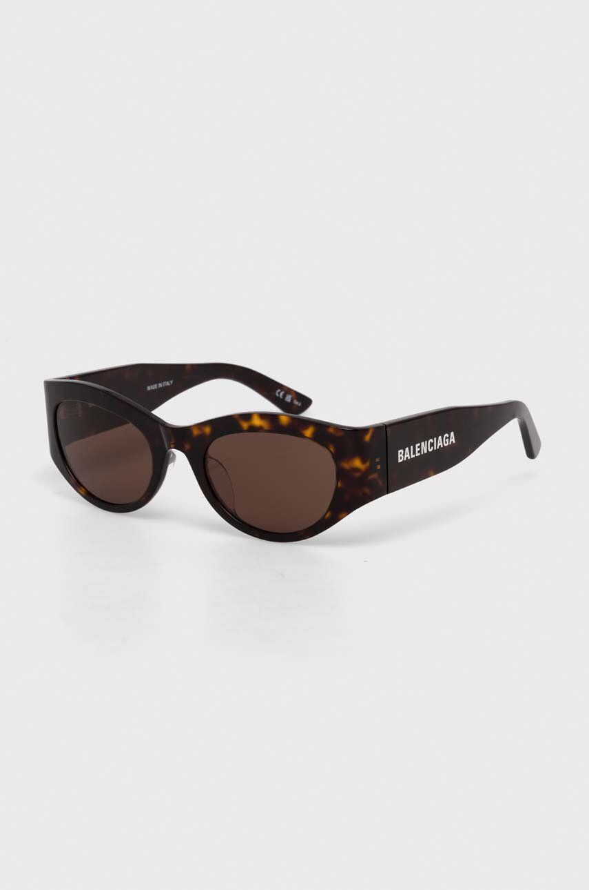 image of New Balenciaga Bb0330Sk - 002 Havana Sunglasses, Men's
