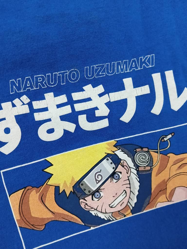 Anime × Cartoon Network × Japanese Brand 🔥Y2k Naruto Uzumaki Pull&Bear medium size Size US M / EU 48-50 / 2 - 4 Thumbnail