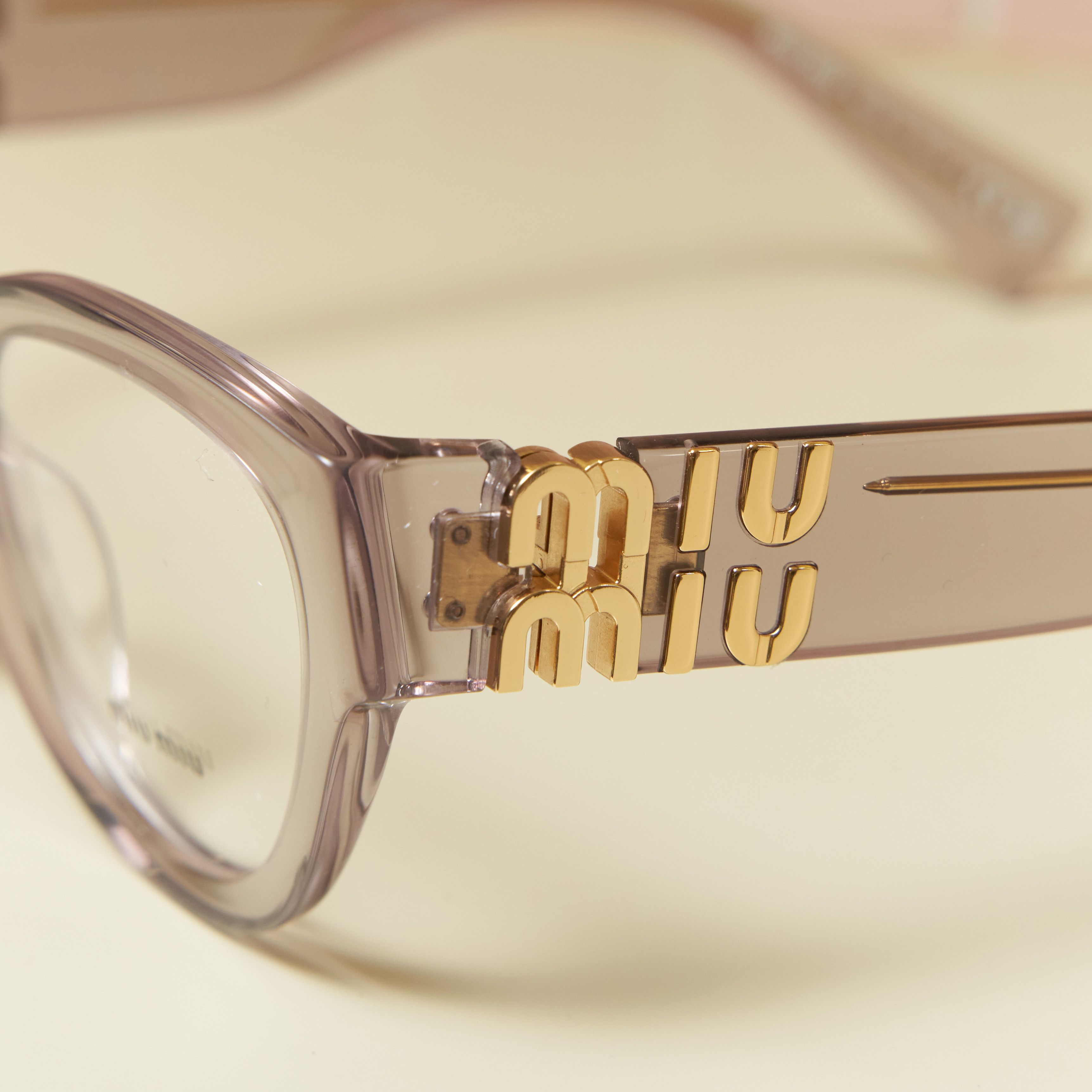 Miu Miu MIU MIU MU 01VV 12W1O1 Eyeglasses Size ONE SIZE - 2 Thumbnail