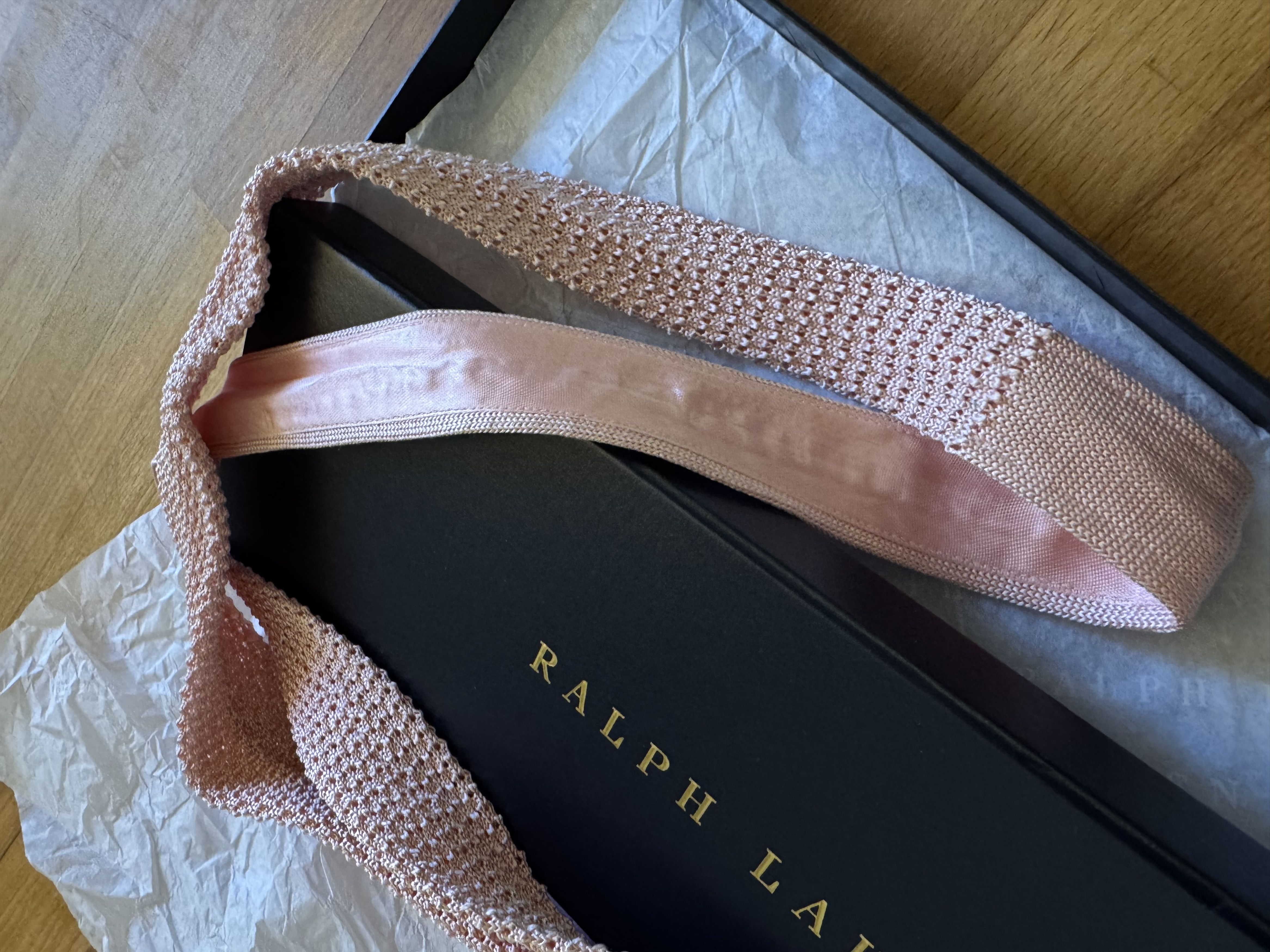 Ralph Lauren Knit Silk Tie Size ONE SIZE - 2 Thumbnail