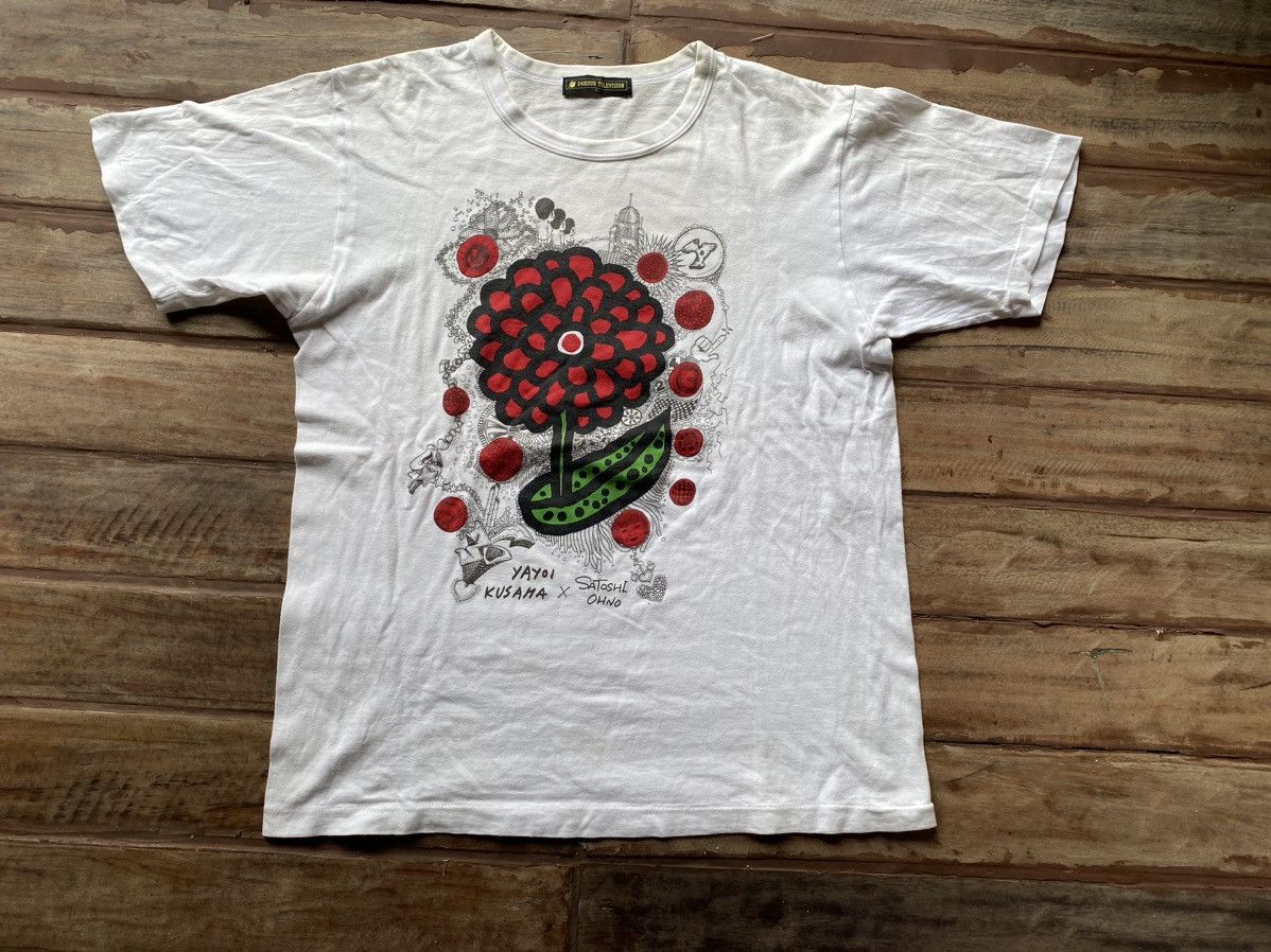 Vintage Yayoi kusama x Satoshi Ohno T shirts