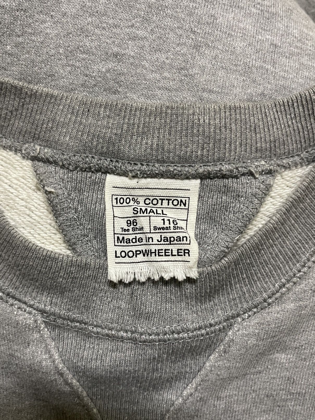 Japanese Brand × Loopwheeler Loopwheeler Japan Sweatshirt Size US S / EU 44-46 / 1 - 14 Thumbnail