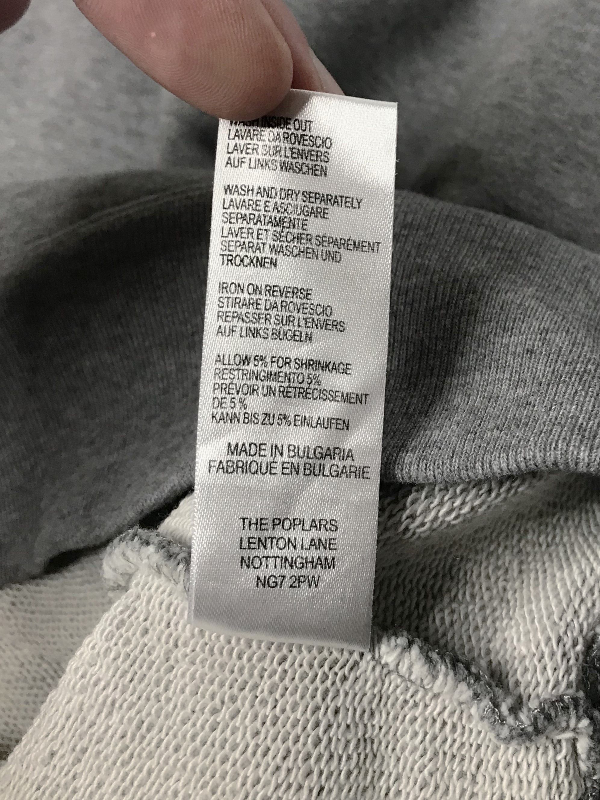 Paul Smith Paul Smith Mens Hoodie Pullover Logo Sz XL Gray Size US XL / EU 56 / 4 - 9 Thumbnail