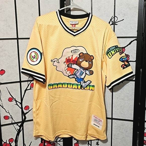 Kanye West Graduation Baseball Jersey Size Medium NWT Ye