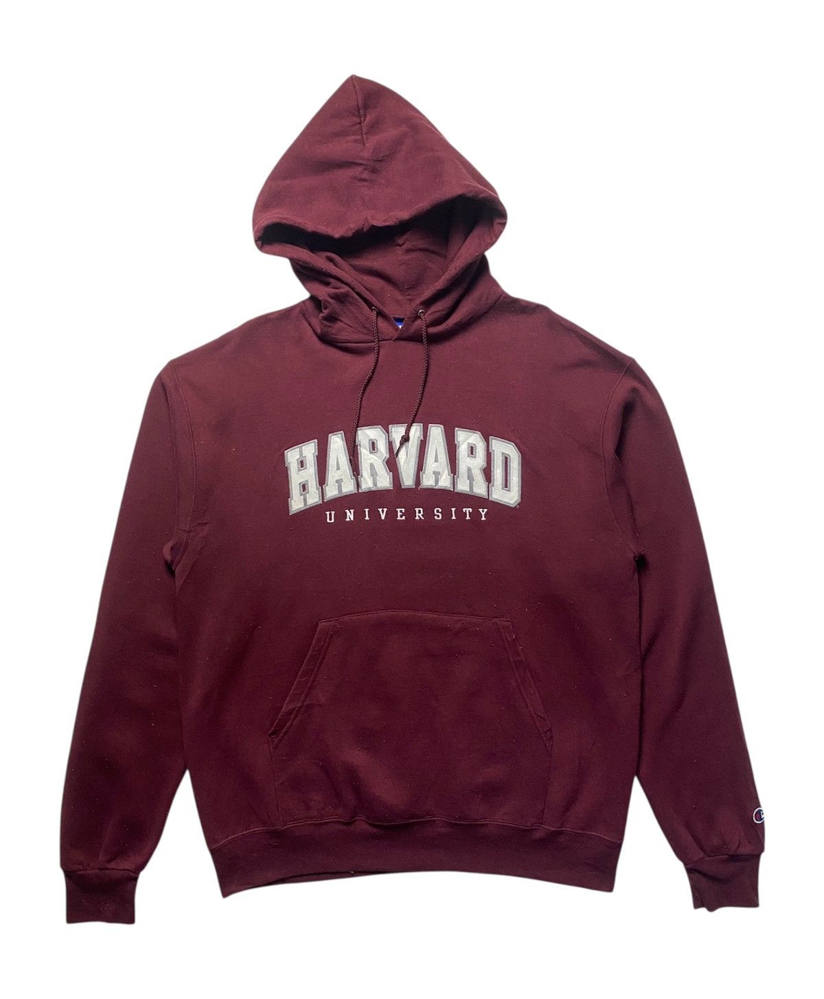 Vintage Vintage Champion Harvard University Embroidery Hoodies Size US L / EU 52-54 / 3 - 1 Thumbnail