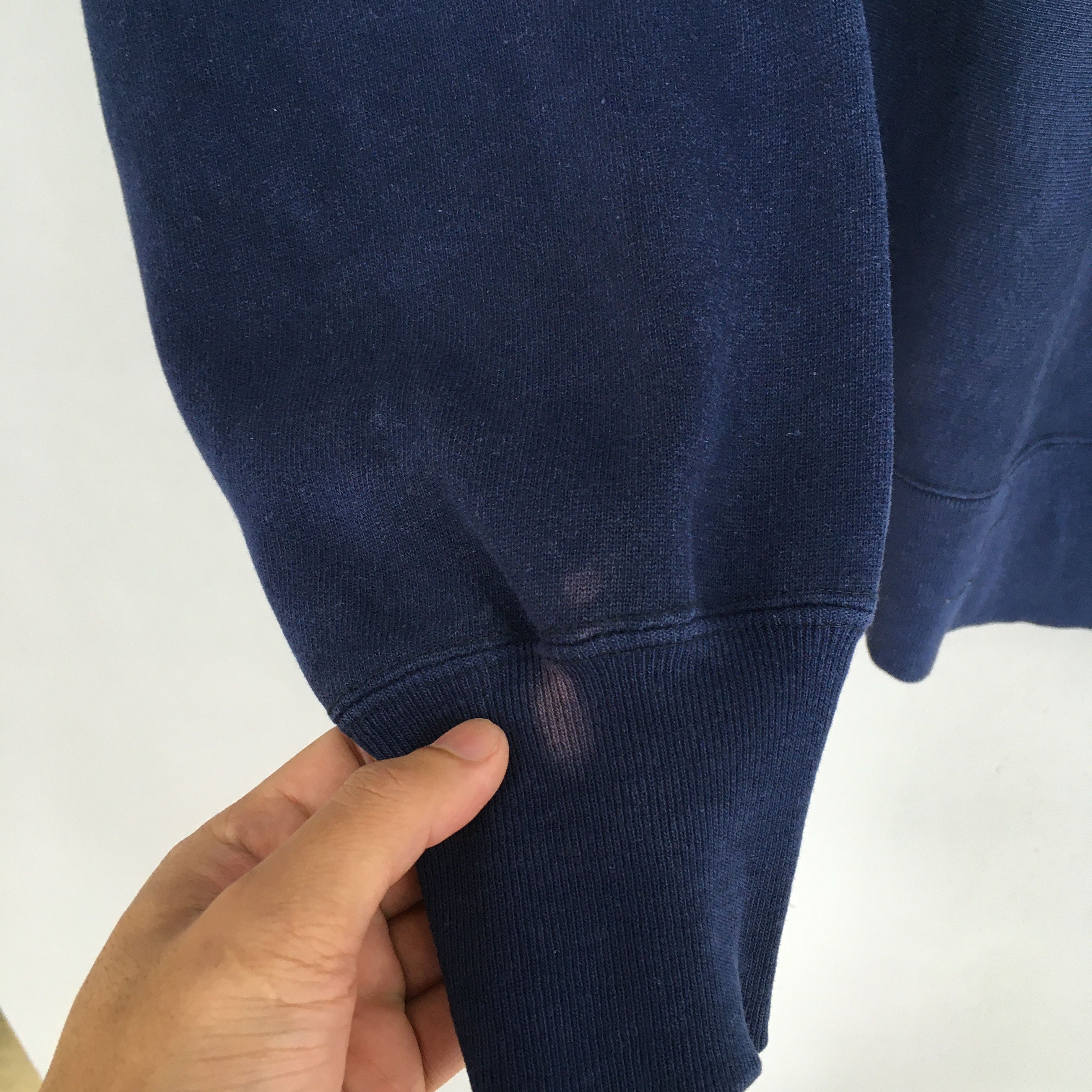 Champion × Russell Athletic × Vintage Vintage 80s Champion Reverse Weave Blue Sweatshirt Medium Size US M / EU 48-50 / 2 - 4 Thumbnail