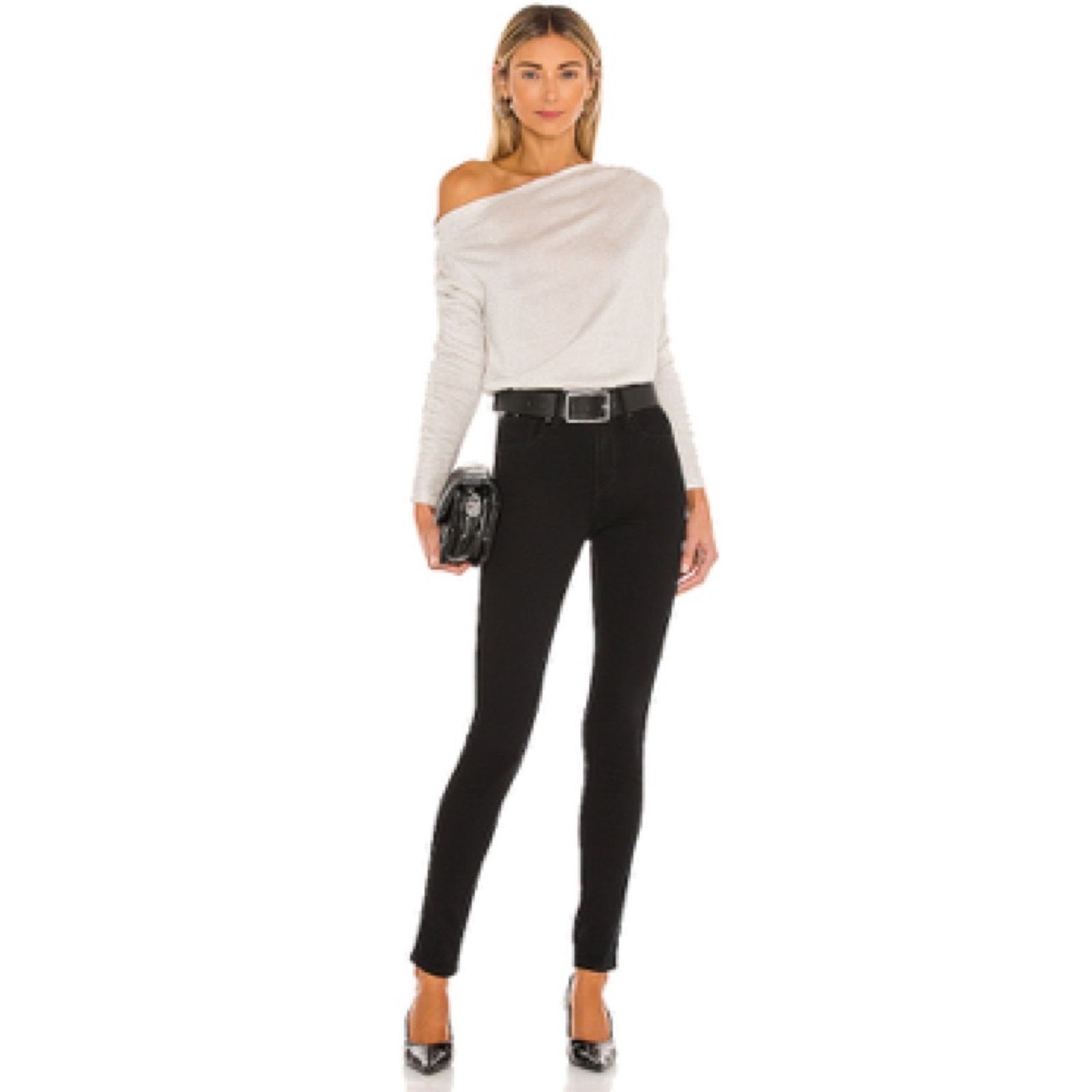 Levi's Revolve Levi's Mid Rise Skinny Jeans in Black Size 6 Size 28" / US 6 / IT 42 - 1 Thumbnail