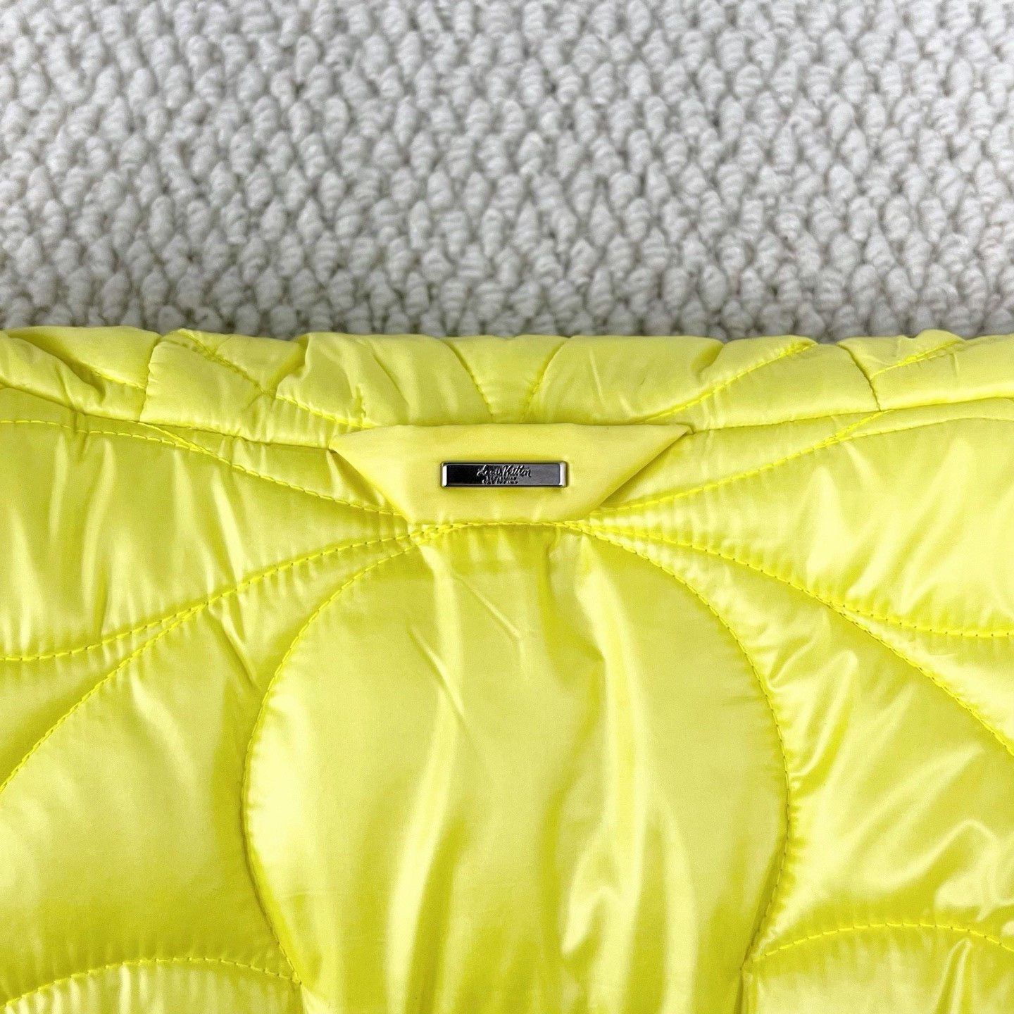 Louis Vuitton Louis Vuitton Yellow Embossed Stitch Jacket Size US L / EU 52-54 / 3 - 7 Thumbnail