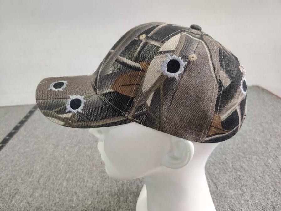 Other RealTree Camouflage Bullet Hole Embroidered Strapback Hat Size ONE SIZE - 2 Thumbnail