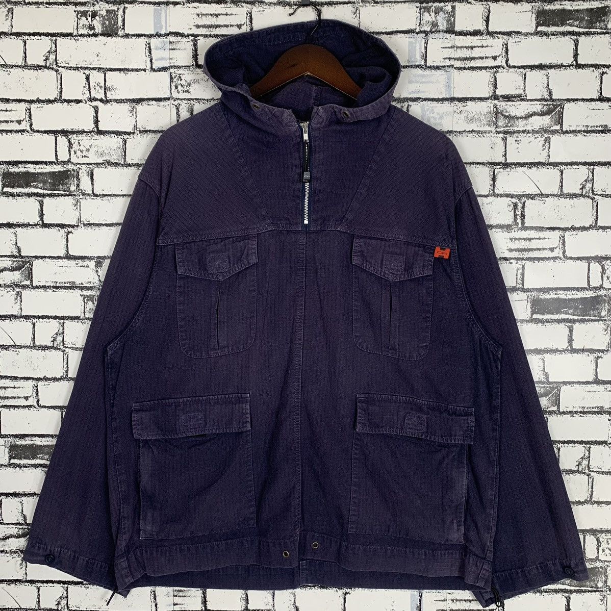 Ocean Pacific Surf Brand Ocean Pacific Multi Pocket Pullover Hooded Size US L / EU 52-54 / 3 - 1 Thumbnail
