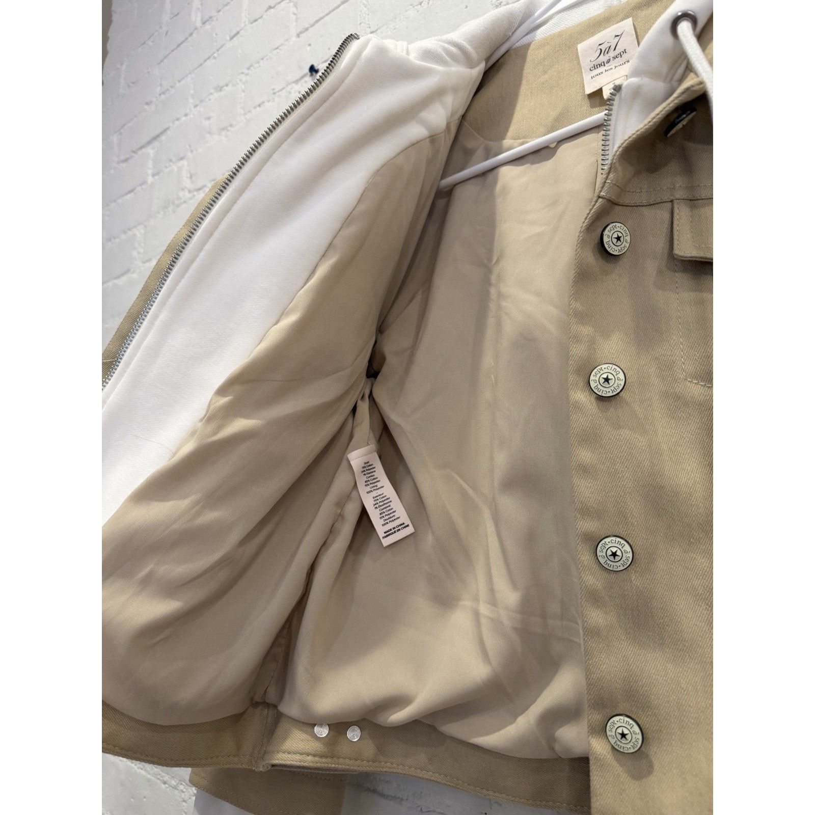Cinq a Sept Cinq A Sept Jess Mixed Media Jacket Size S Size S / US 4 / IT 40 - 4 Thumbnail