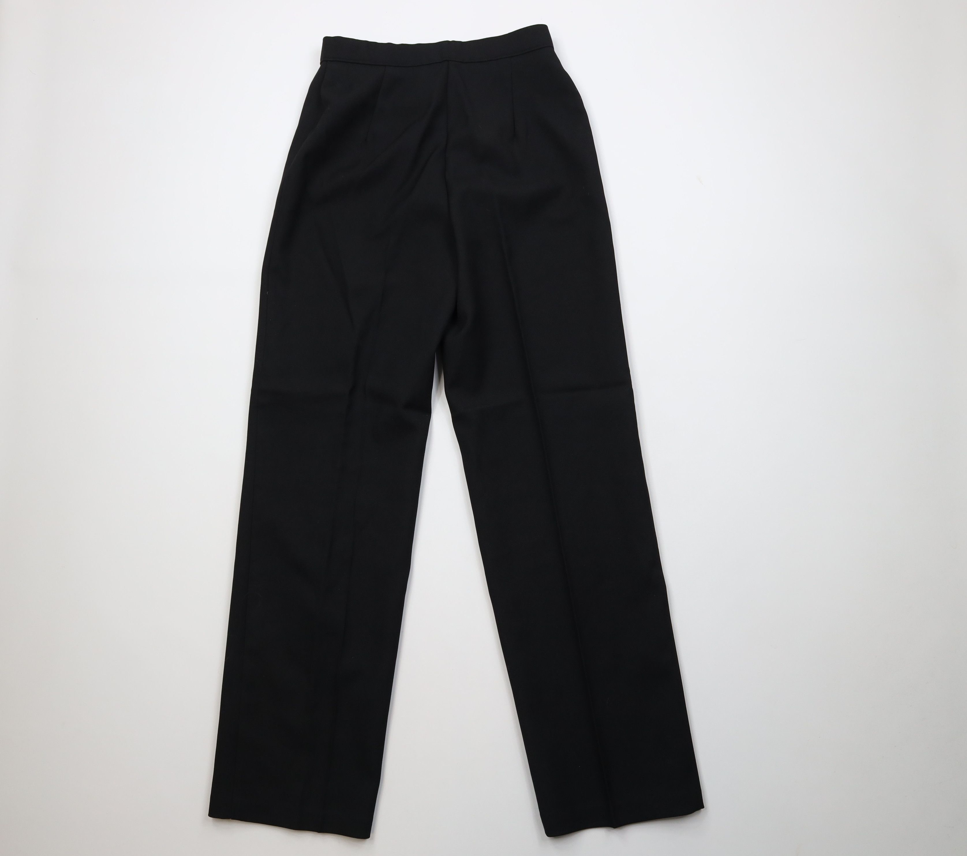 Levi's Vintage 70s 80s Levis Knit Flared Wide Leg Pants Black USA Size 36" / US 14 / IT 50 - 10 Thumbnail