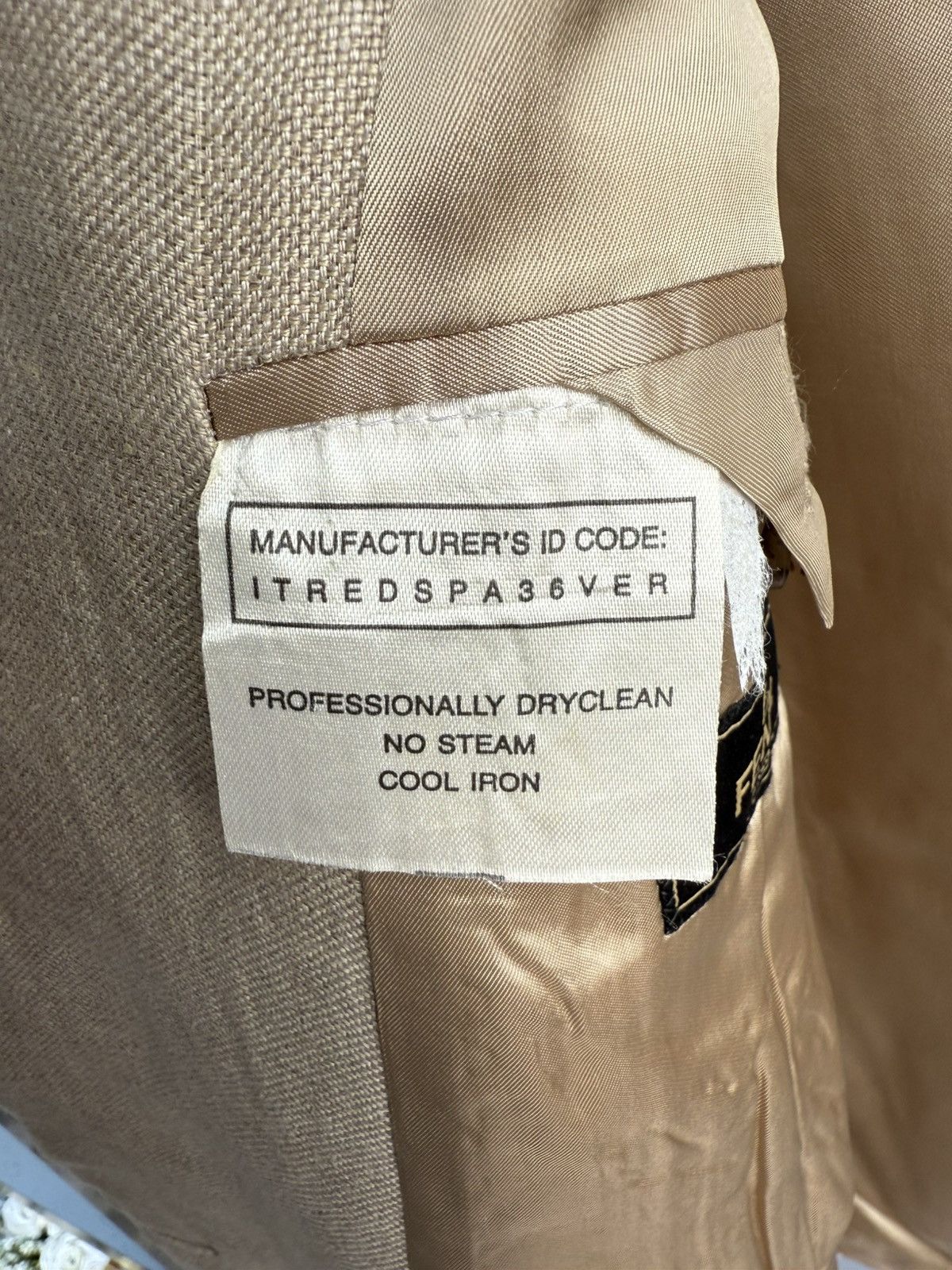 Fendi Fendi Uomo 70s vintage blazer Size 50L - 6 Thumbnail