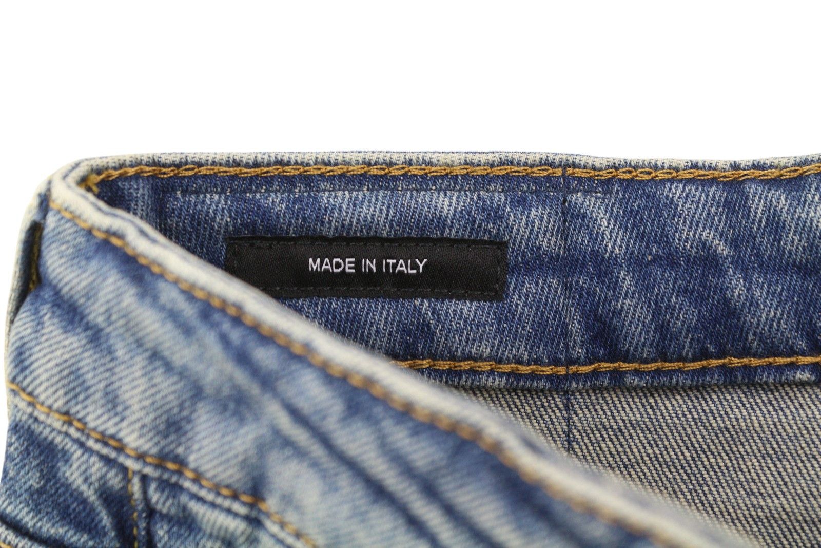 R13 BOY STRAIGHT 27 Cropped Ankle Washed Blue Kelly 84444 Size 27" / US 4 / IT 40 - 12 Thumbnail