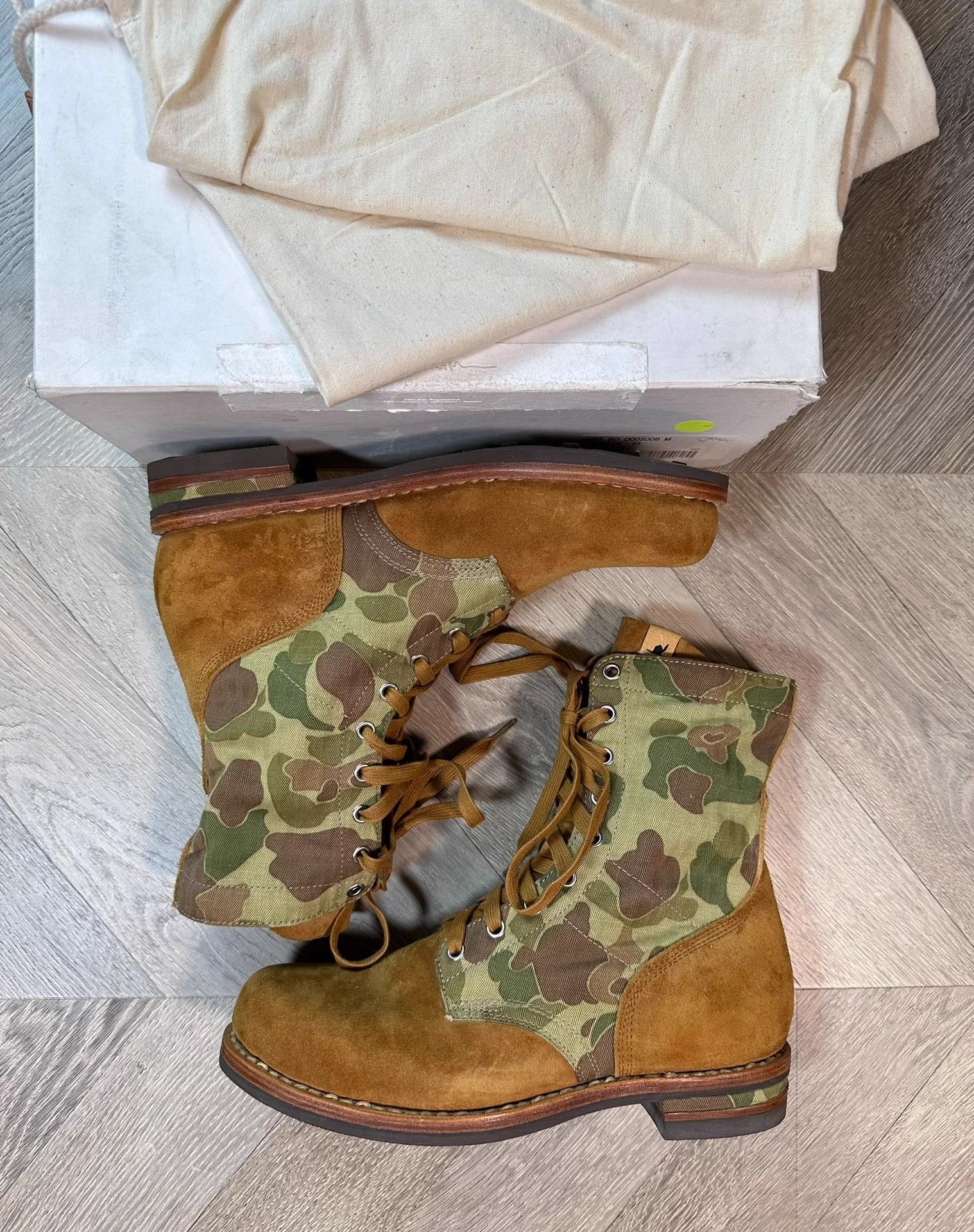 Visvim Visvim 15SS Wallace Hi Top Camo Boot Brigadier US9/43 Size US 10 / EU 43 - 1 Thumbnail
