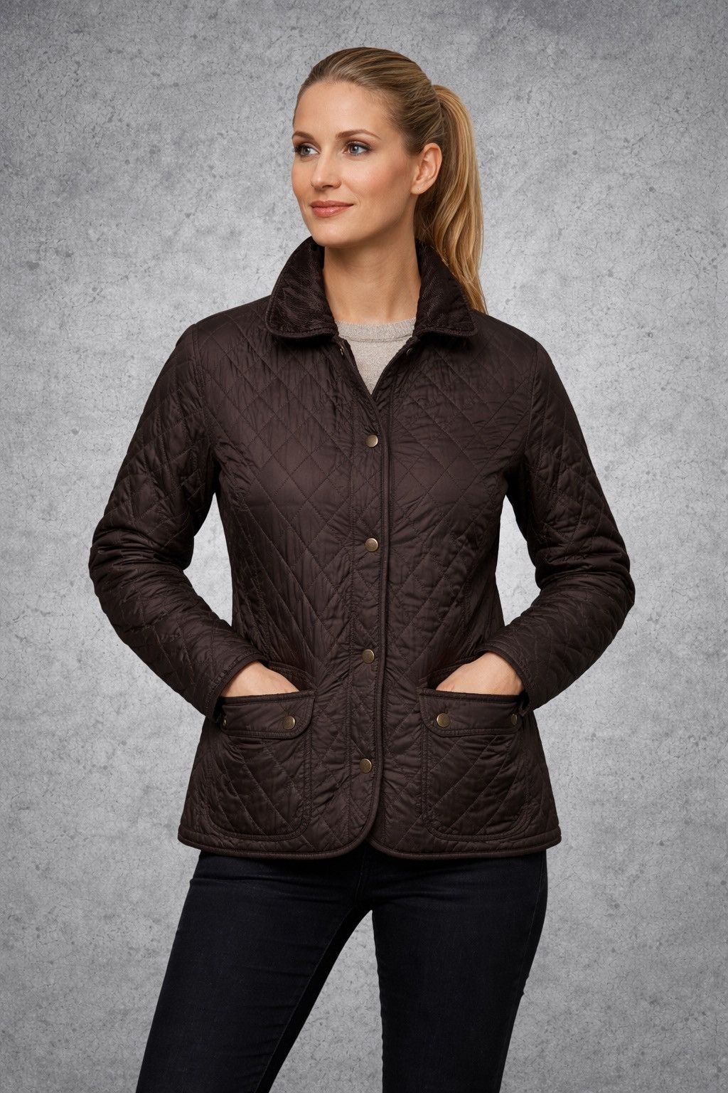 Barbour Barbour Women’s Tailor Quilted Jacket Size UK 12 Size M / US 6-8 / IT 42-44 - 1 Thumbnail