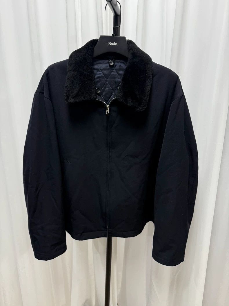 Yohji Yamamoto yohji yamamoto size os Short wide jacket with detachable f Size US M / EU 48-50 / 2 - 1 Thumbnail
