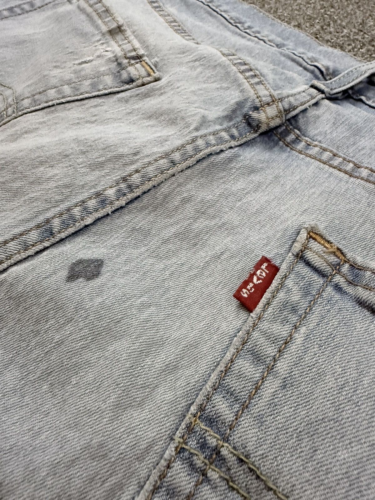 Levi's Made & Crafted Y2K Levis 502 Faded Wash Tappered Leg Denim Jeans Archive Size US 34 / EU 50 - 10 Thumbnail