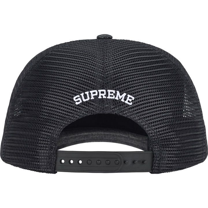 Supreme Supreme Raffia Mesh Back 5-Panel Hat Black SS26 Size ONE SIZE - 2 Thumbnail
