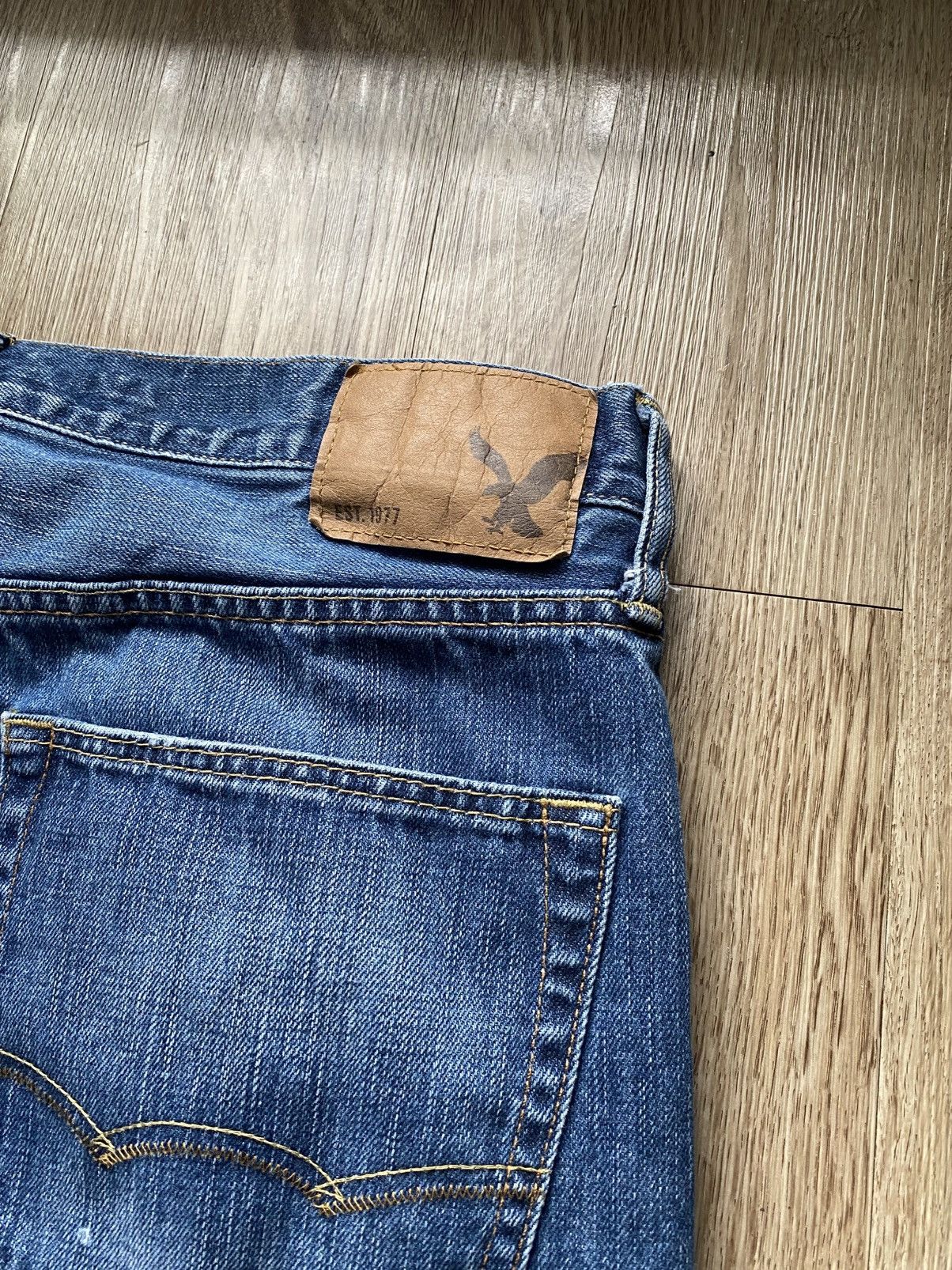 American Eagle Outfitters American Eagle Blue Denim Jeans Size US 34 / EU 50 - 7 Thumbnail