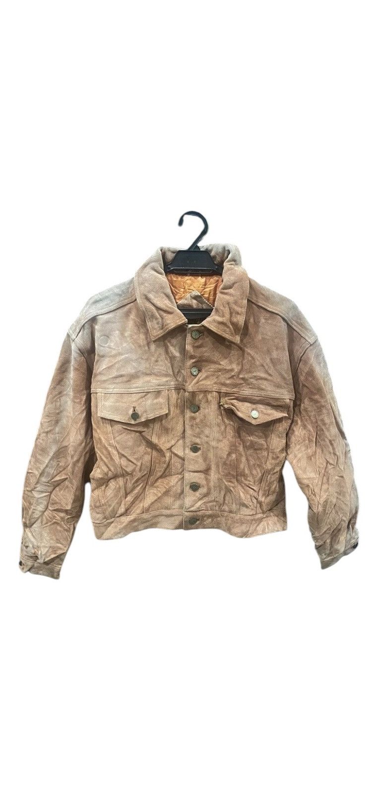 Leather × Vintage Next Stage Suede Leather Craft Jacket Size US M / EU 48-50 / 2 - 1 Thumbnail