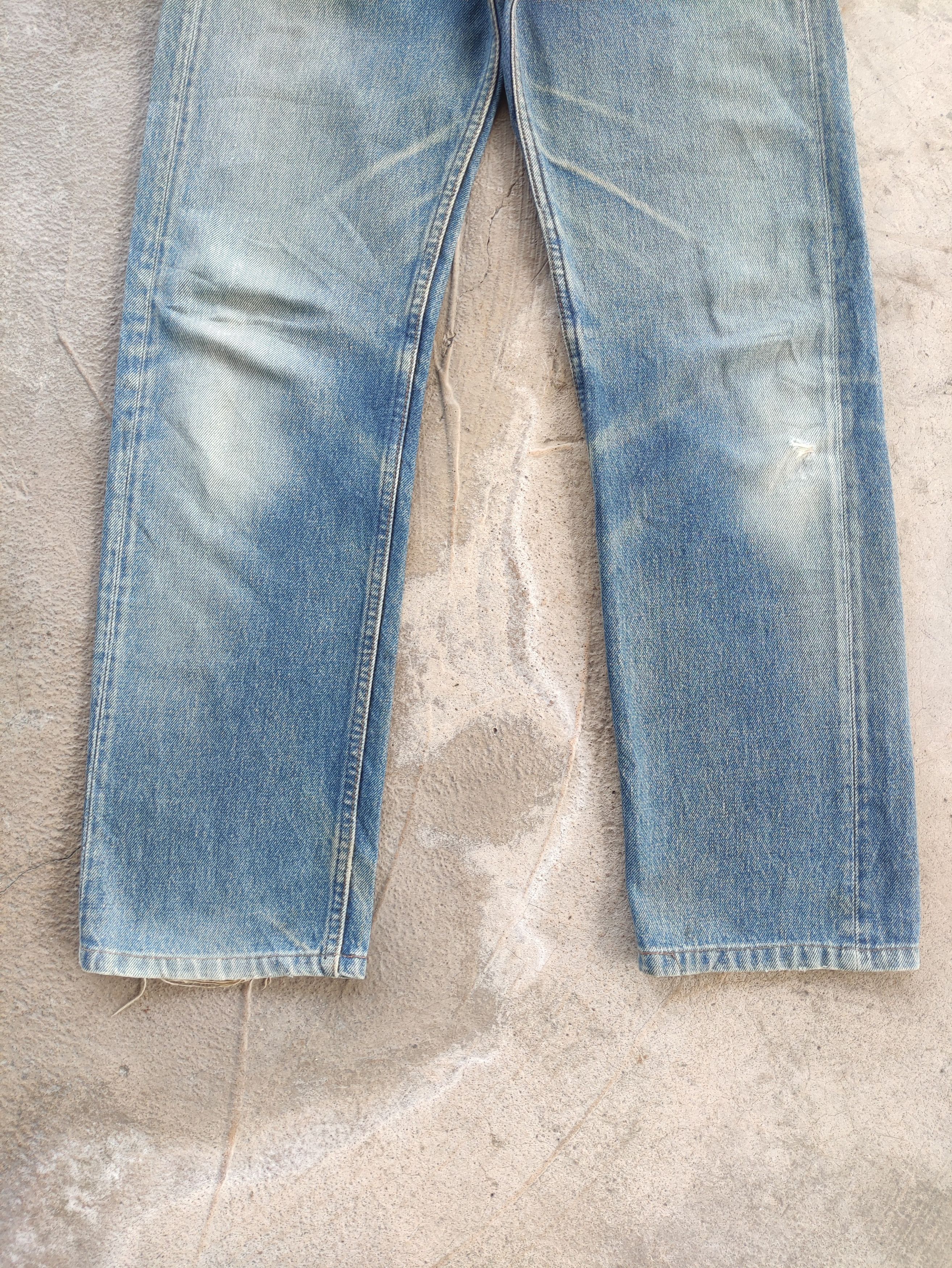 Levi's Vintage Levis 501 usa Button Jean Distressed Faded Denim Size US 28 / EU 44 - 4 Thumbnail