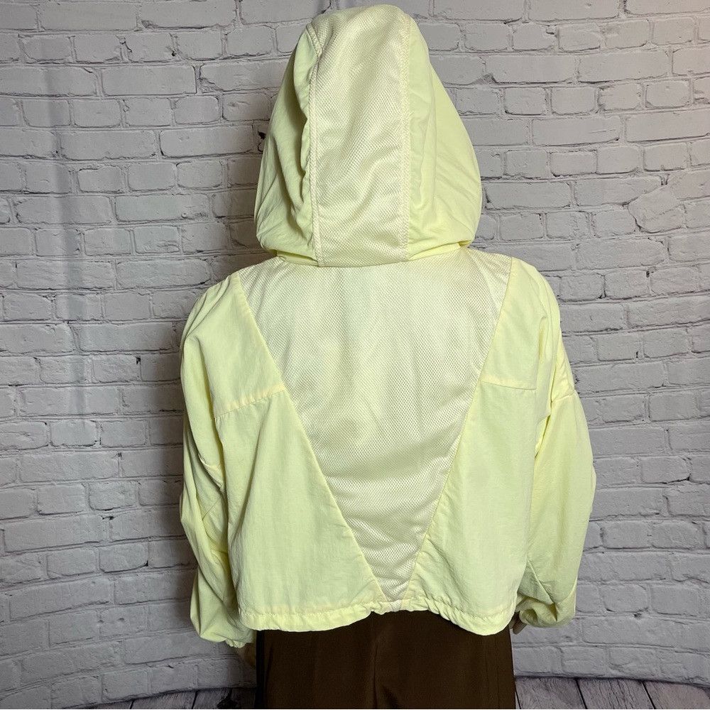 Zara NWT New Zara Yellow Cropped Jacket Windbreaker Size M Size M / US 6-8 / IT 42-44 - 5 Thumbnail
