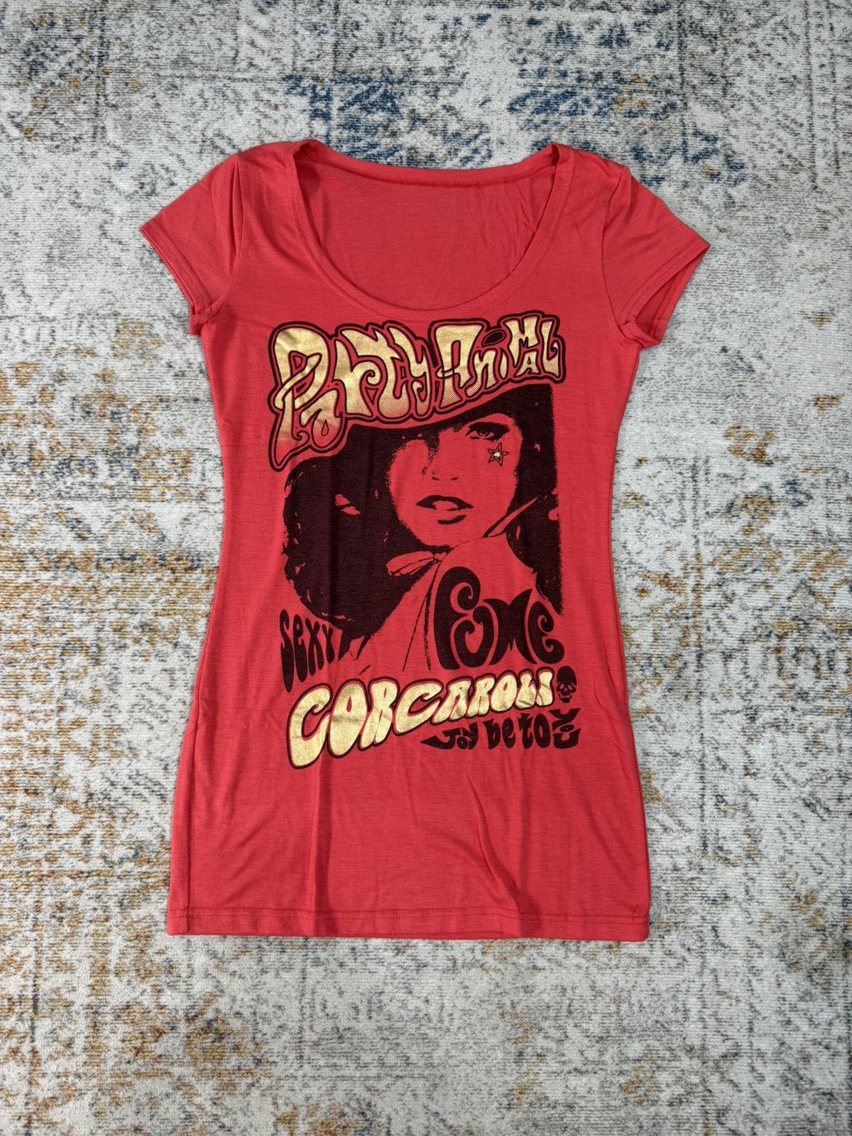 Party animal sex hysteric style tshirt