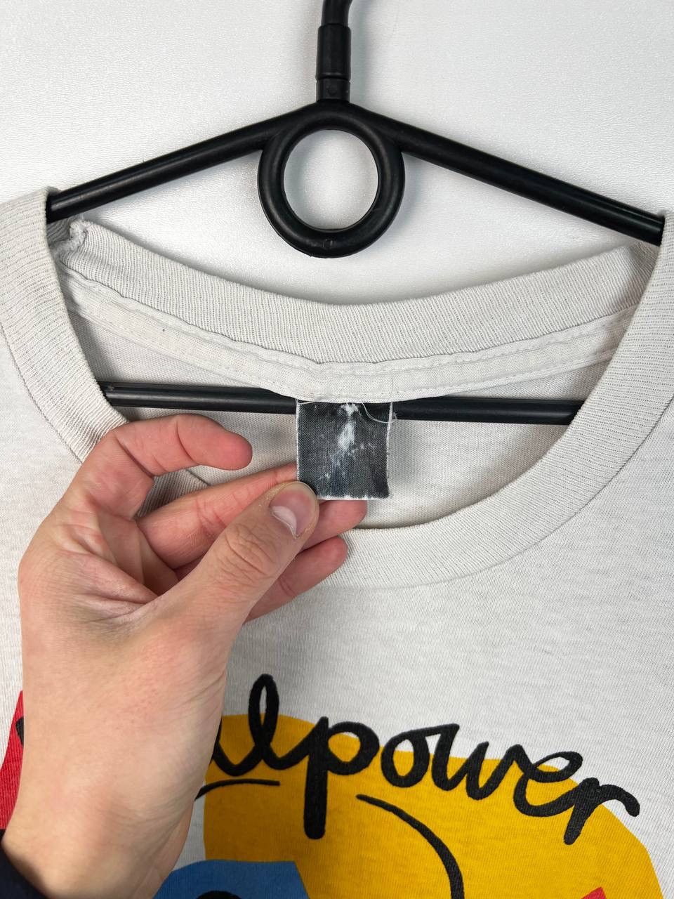 Vintage Lo Cole 90s Willpower ART vintage t-shirts size XL Size US XL / EU 56 / 4 - 5 Thumbnail