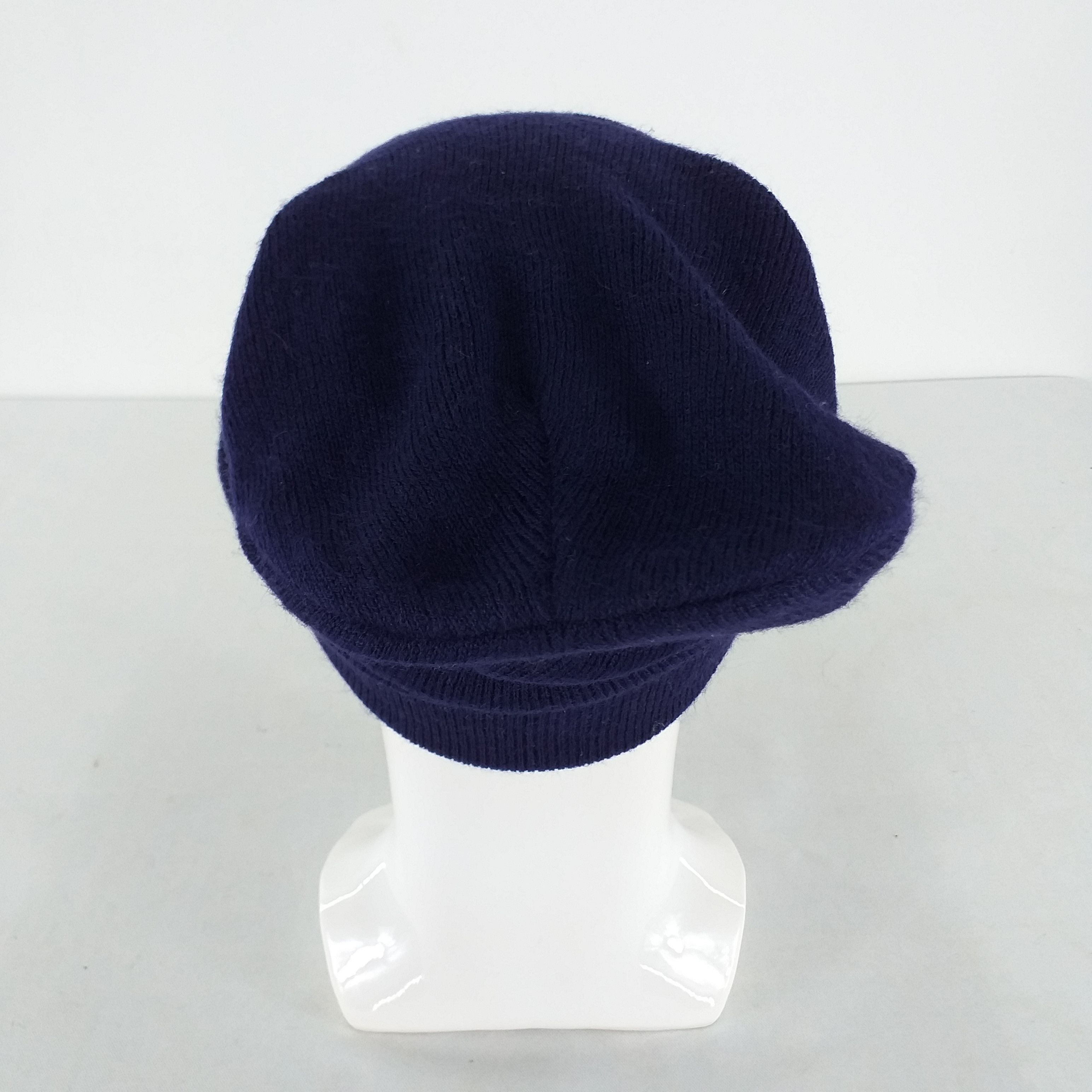 Japanese Brand NY Embroidery Snow Cap Hat Beanie -BN264 Size ONE SIZE - 2 Thumbnail