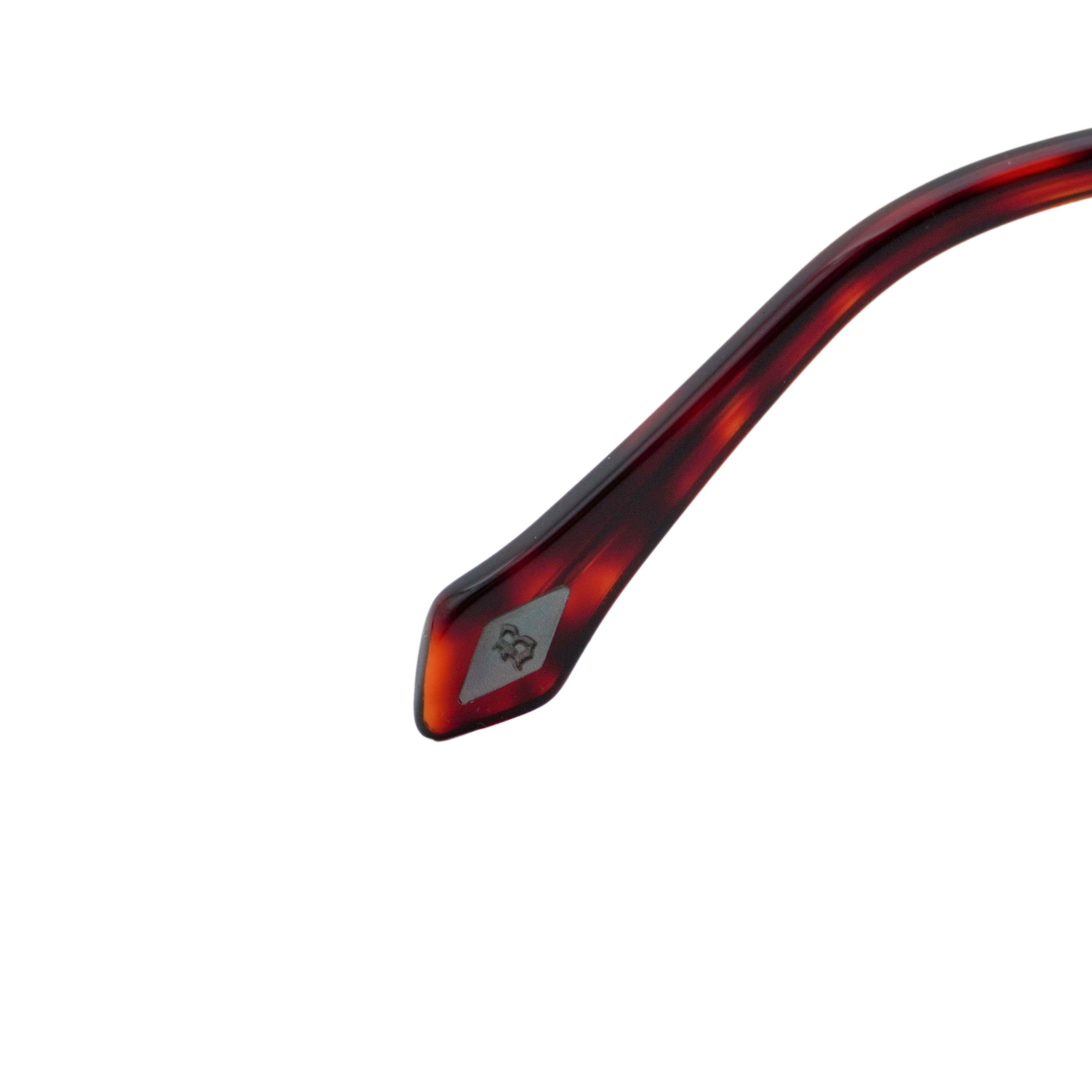 Brioni Vintage Brioni BR0026 Silver Twisted Rimless Logo Sunglasses Size ONE SIZE - 8 Thumbnail