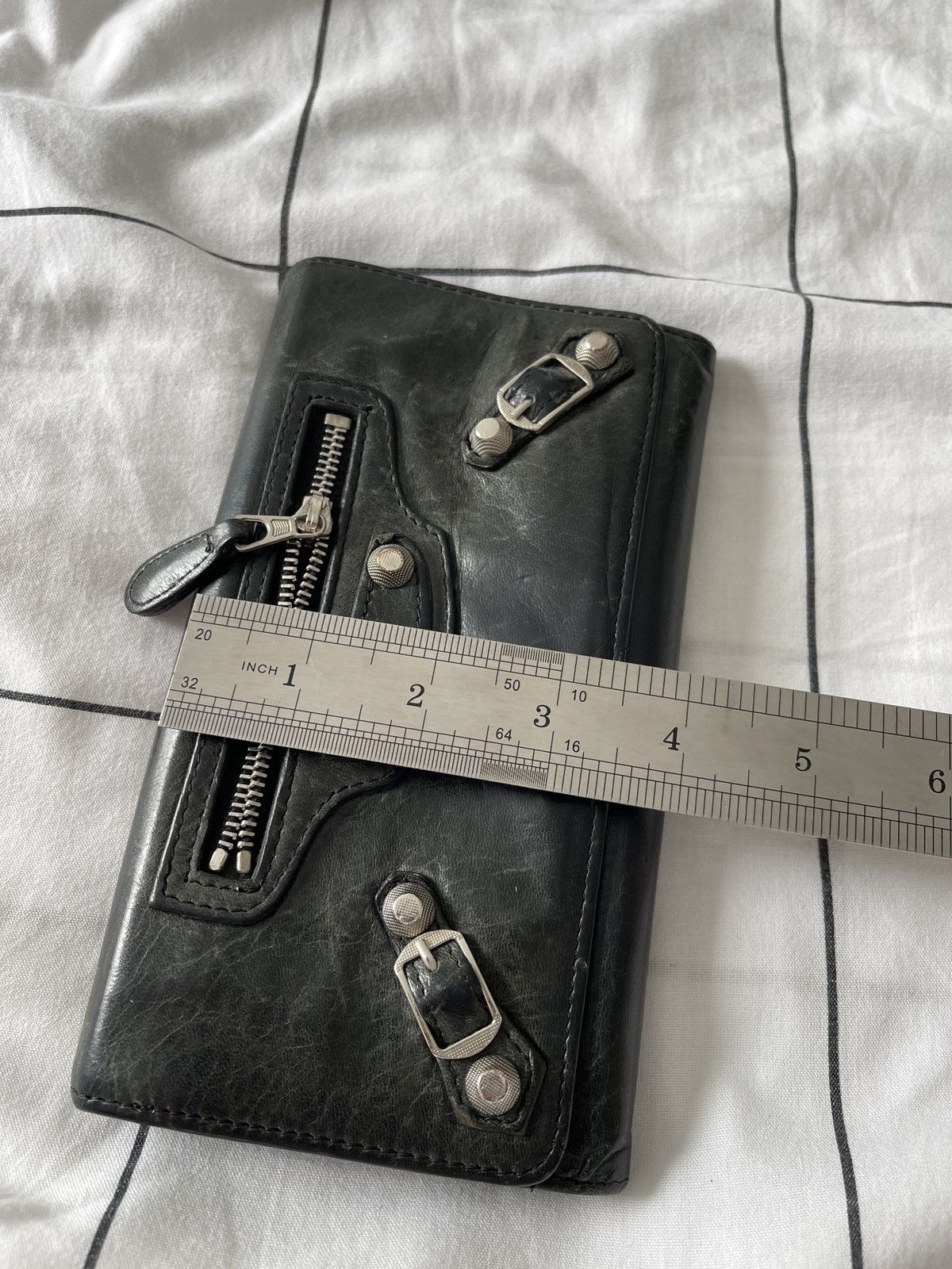 Balenciaga Balenciaga Portefeuille Classic Continental City Wallet Size ONE SIZE - 16 Thumbnail