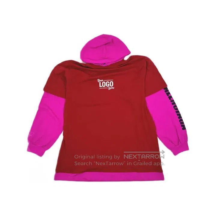 Balenciaga Colorblock Hoodie for Stylish Comfort.