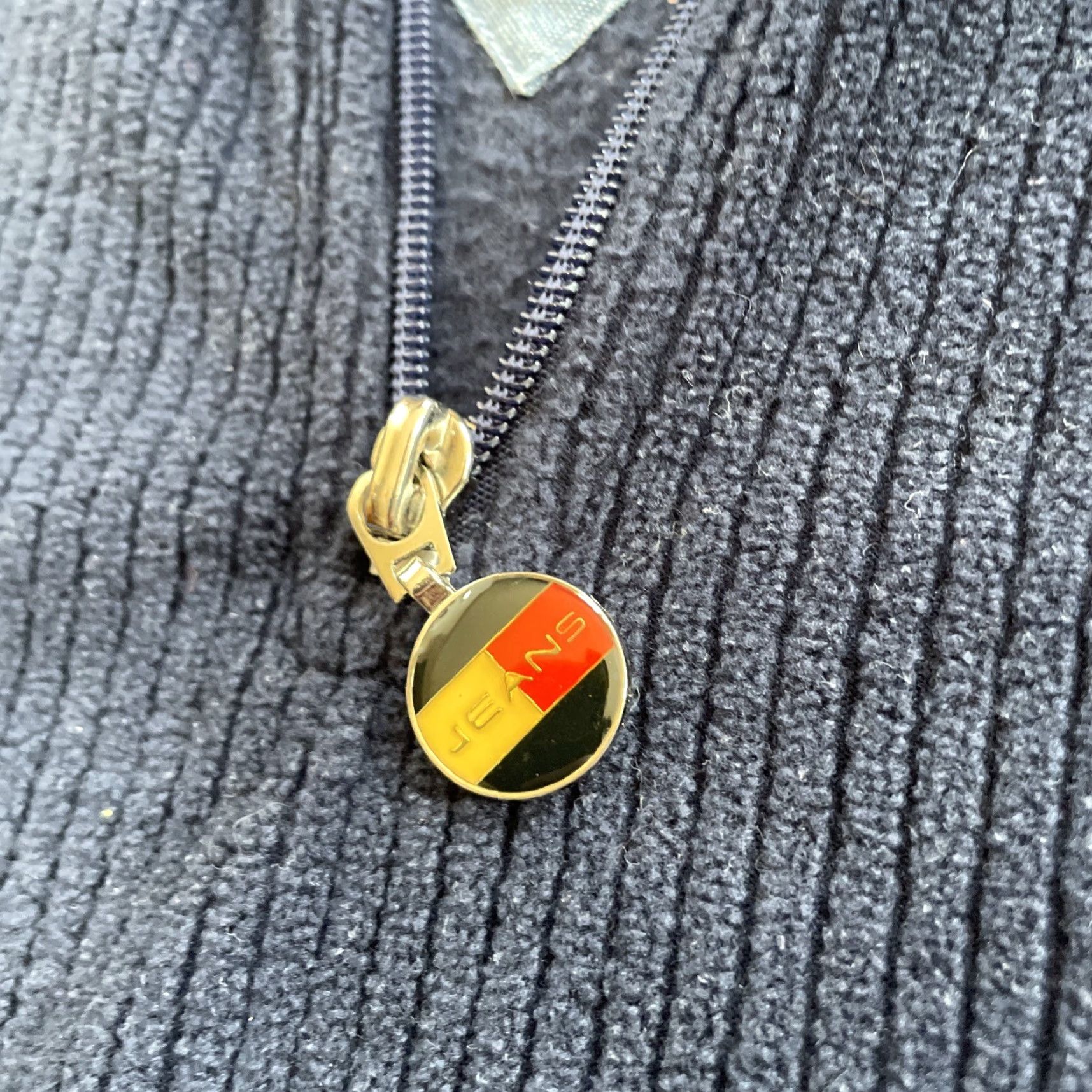 Vintage VINTAGE Tommy Jeans Fleece Sweater Men M Blue 90s Y2k 1/4 Zip Pendant Turtleneck Size US M / EU 48-50 / 2 - 7 Thumbnail