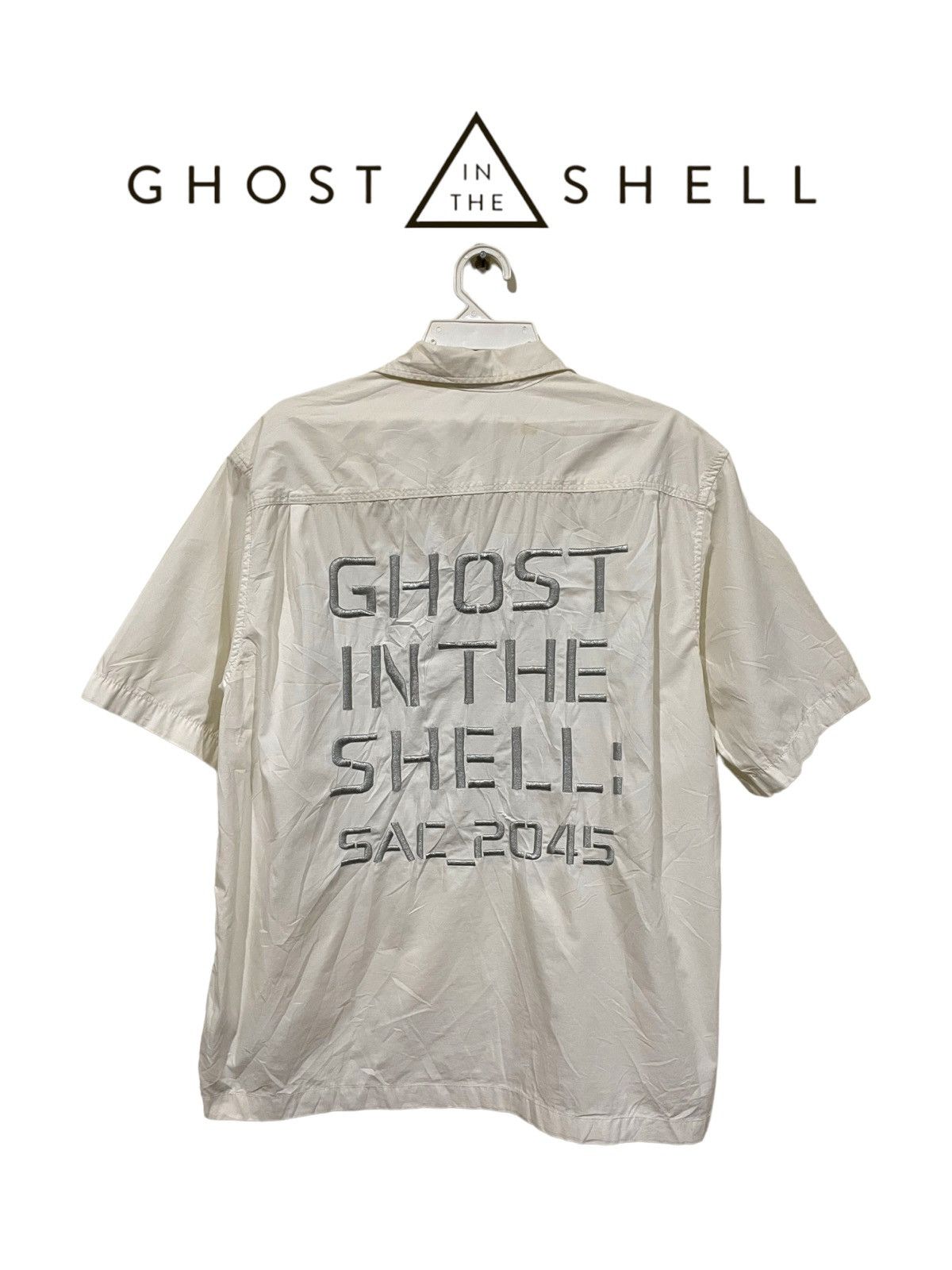 Anime Ghost In The Shell Ripstop Distressed Shirts Size US L / EU 52-54 / 3 - 2 Thumbnail
