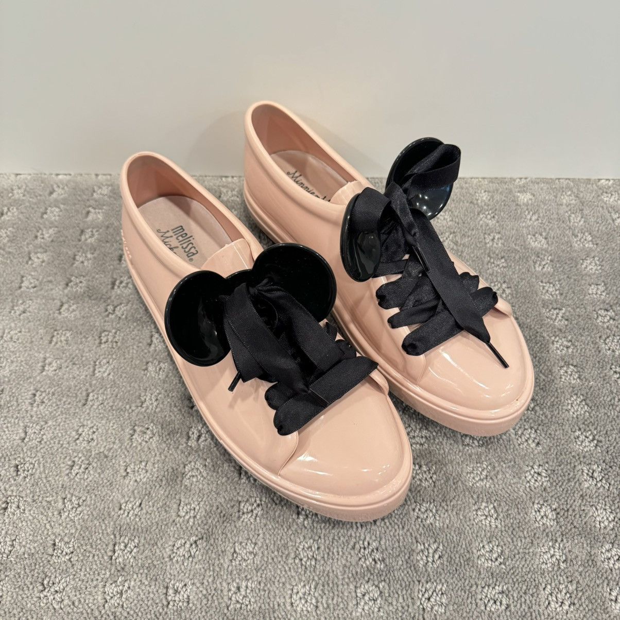 Melissa Melissa Be Disney Mickey Mouse PVC Jelly Sneaker (8) Size US 8 / IT 38 - 1 Thumbnail
