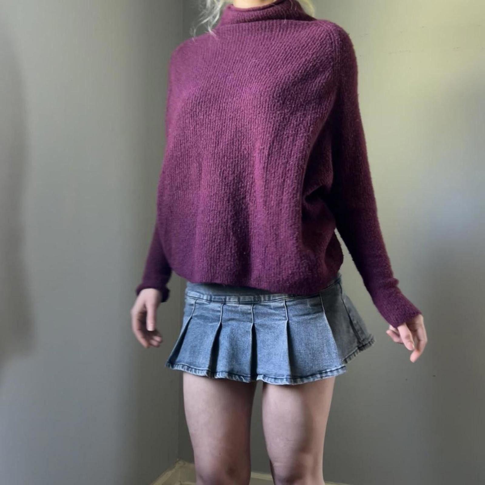 Other Burgundy batwing turtleneck sweater Size XS / US 0-2 / IT 36-38 - 6 Thumbnail