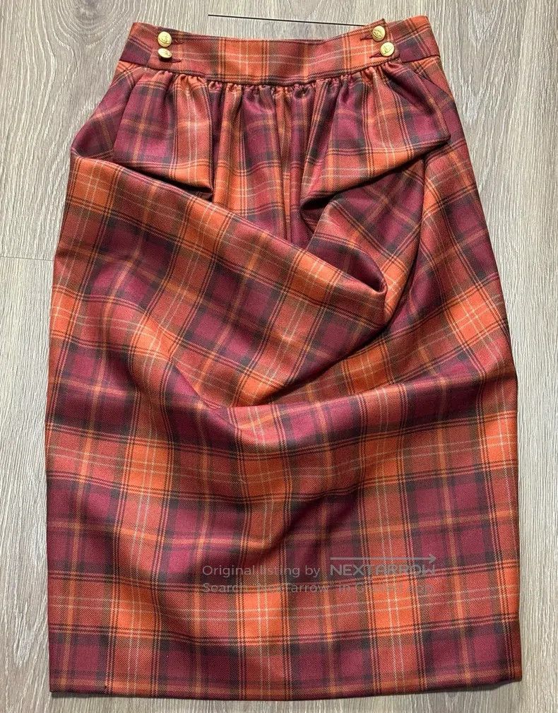 Vivienne Westwood Vivienne Westwood Classic Plaid Skater Skirt Size 24" / US 00 / IT 34 - 1 Thumbnail
