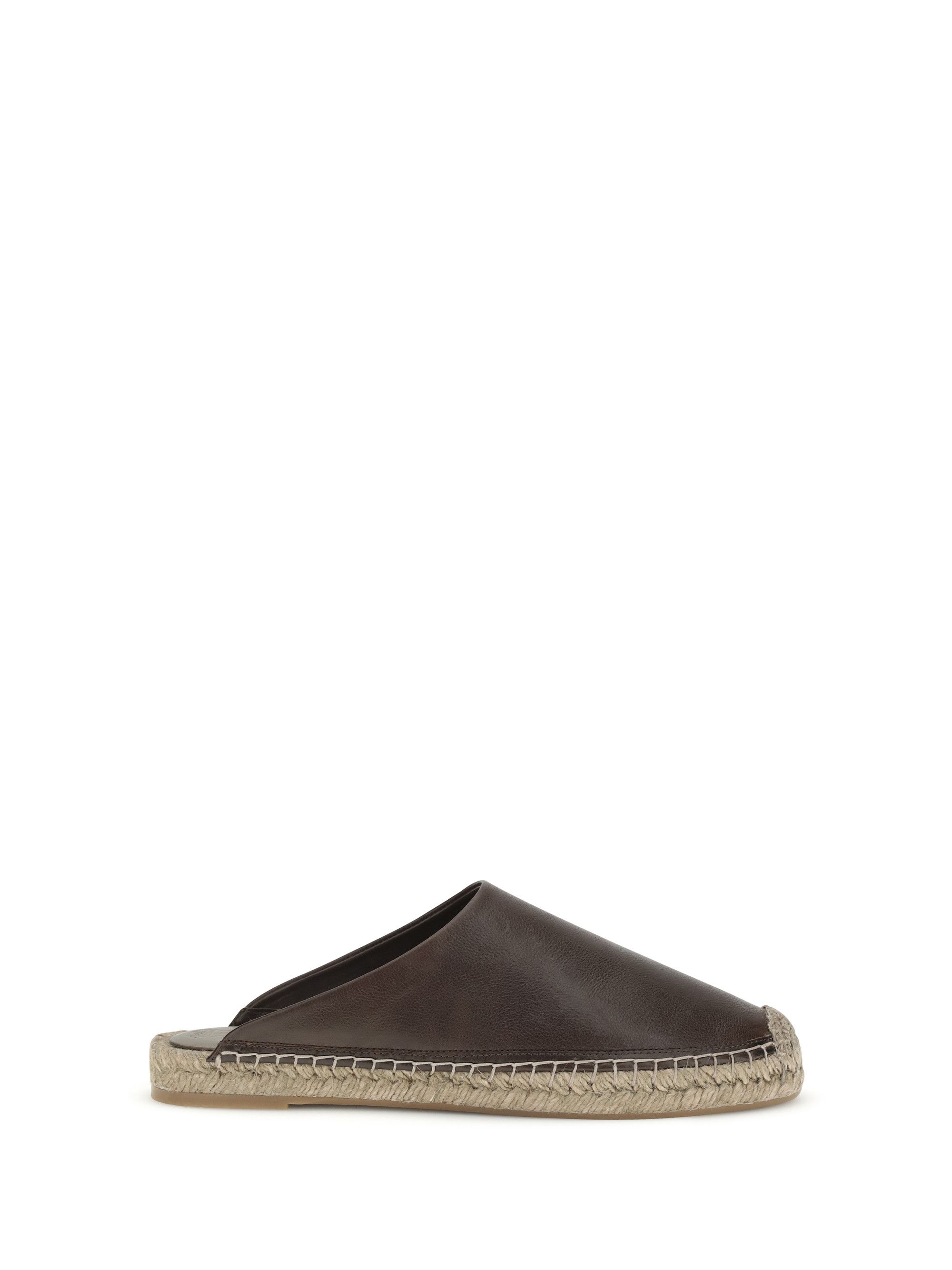Brunello Cucinelli Leather Espadrilles Mules Size US 6 / IT 36 - 1 Thumbnail