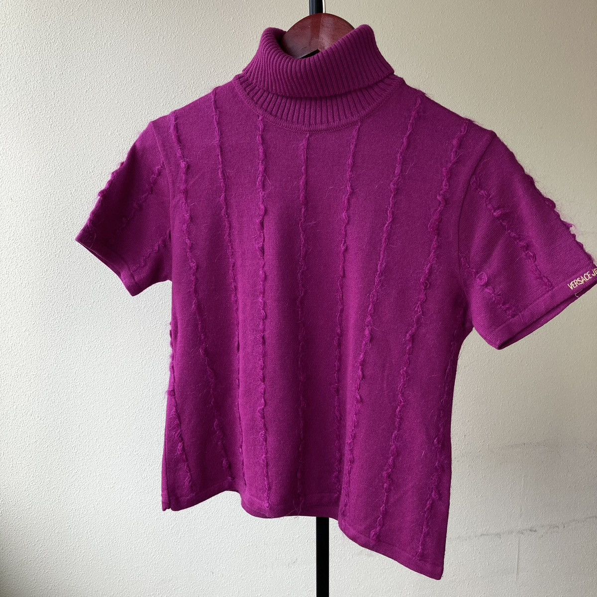 Versace Versace Sweater Pink Barbie Style Vintage Size XL / US 12-14 / IT 48-50 - 1 Thumbnail