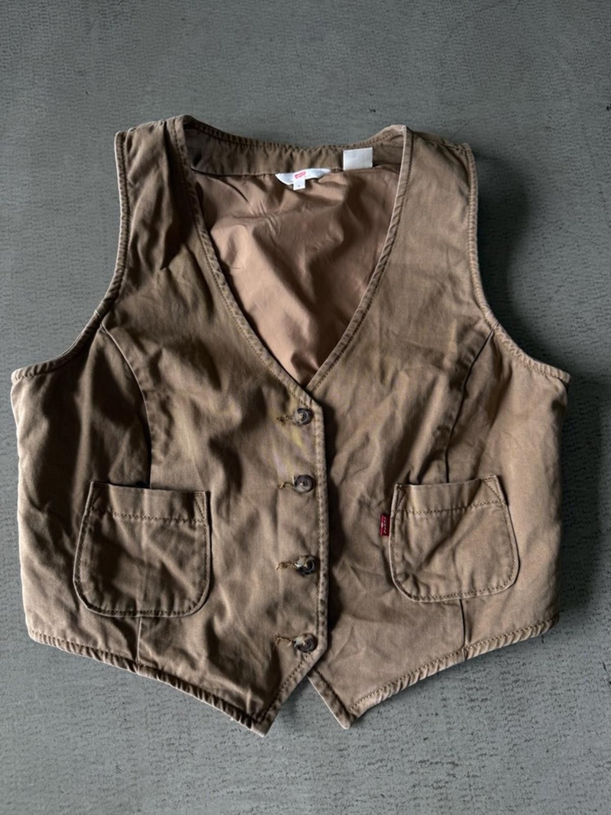 Levi's Levi’s Premium / Tailored Vest / Brown Size S / US 4 / IT 40 - 2 Thumbnail