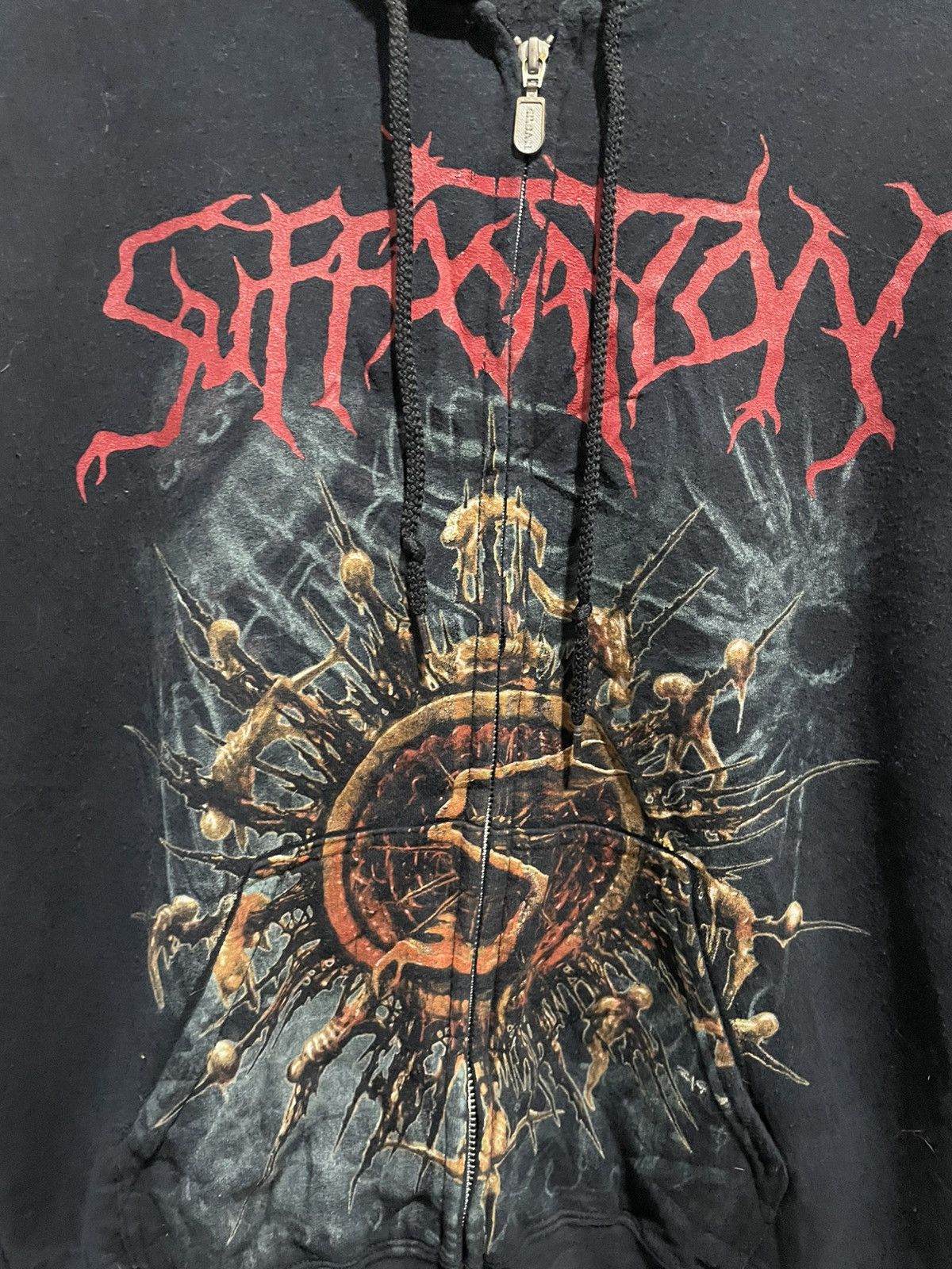 Band Tees VTG 00s Suffocation Hoodie Size US M / EU 48-50 / 2 - 4 Thumbnail