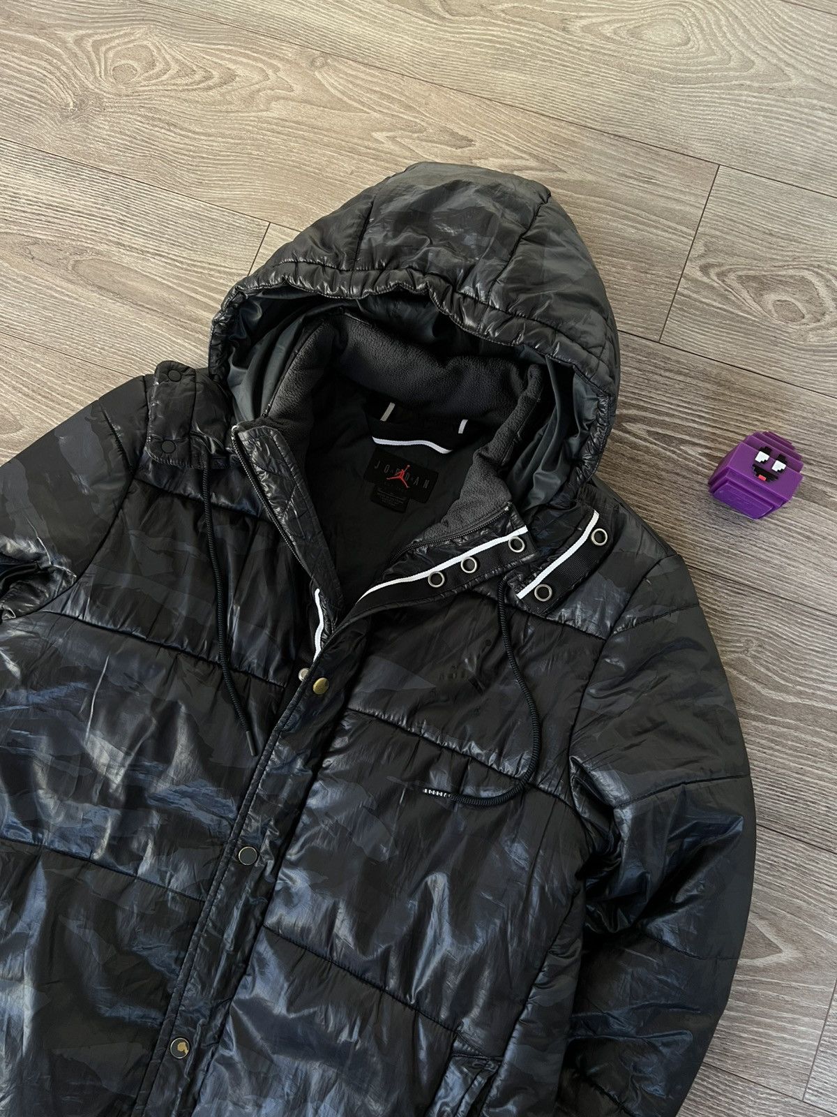 Jordan Brand Nike Air Jordan Avant Garde Camo Puffer Regular Down Jacket Size US M / EU 48-50 / 2 - 3 Thumbnail