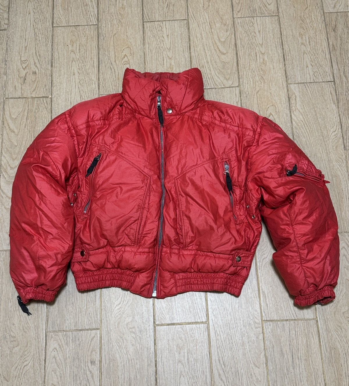 JET SET Vintage JETSET Full Ski Suit Puffer Jacket / Two Sided Pants Size US M / EU 48-50 / 2 - 7 Thumbnail