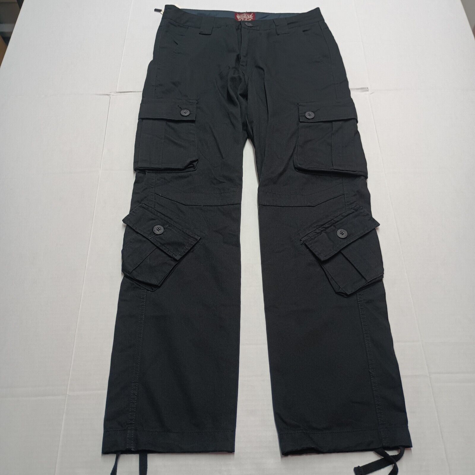 & Other Stories Matchstick Cargo Pants Men’s 33x32 Black Cargo Tactical Size US 33 - 1 Thumbnail