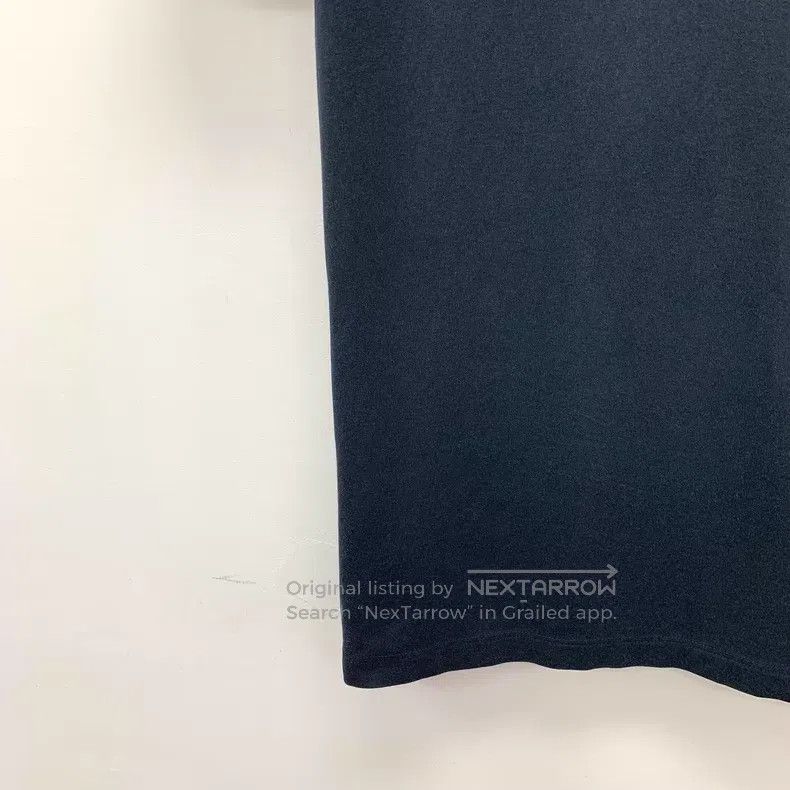 Louis Vuitton Louis Vuitton Black logo monogrammed cotton crewneck T-shi Size US L / EU 52-54 / 3 - 4 Thumbnail