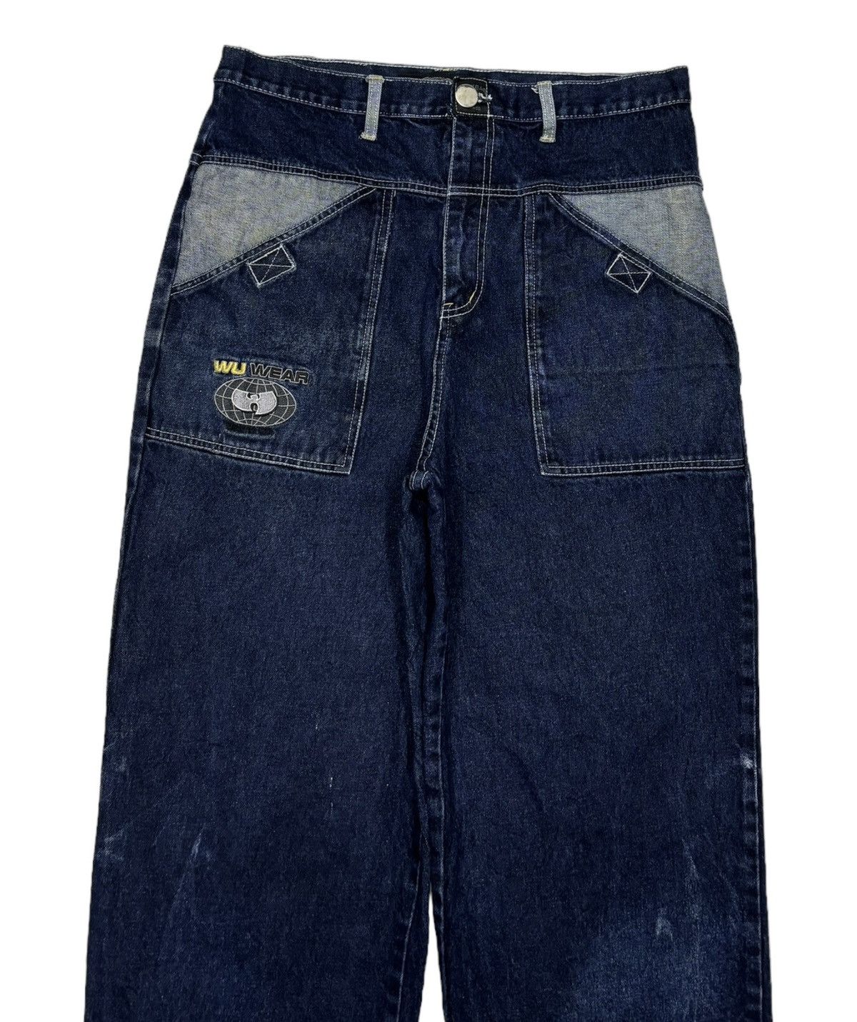 JNCO × Wu-Tang Clan 🔥WU WEAR BAGGY DENIM HIP HOP SKATER BAGGY JEANS Size US 34 / EU 50 - 5 Thumbnail
